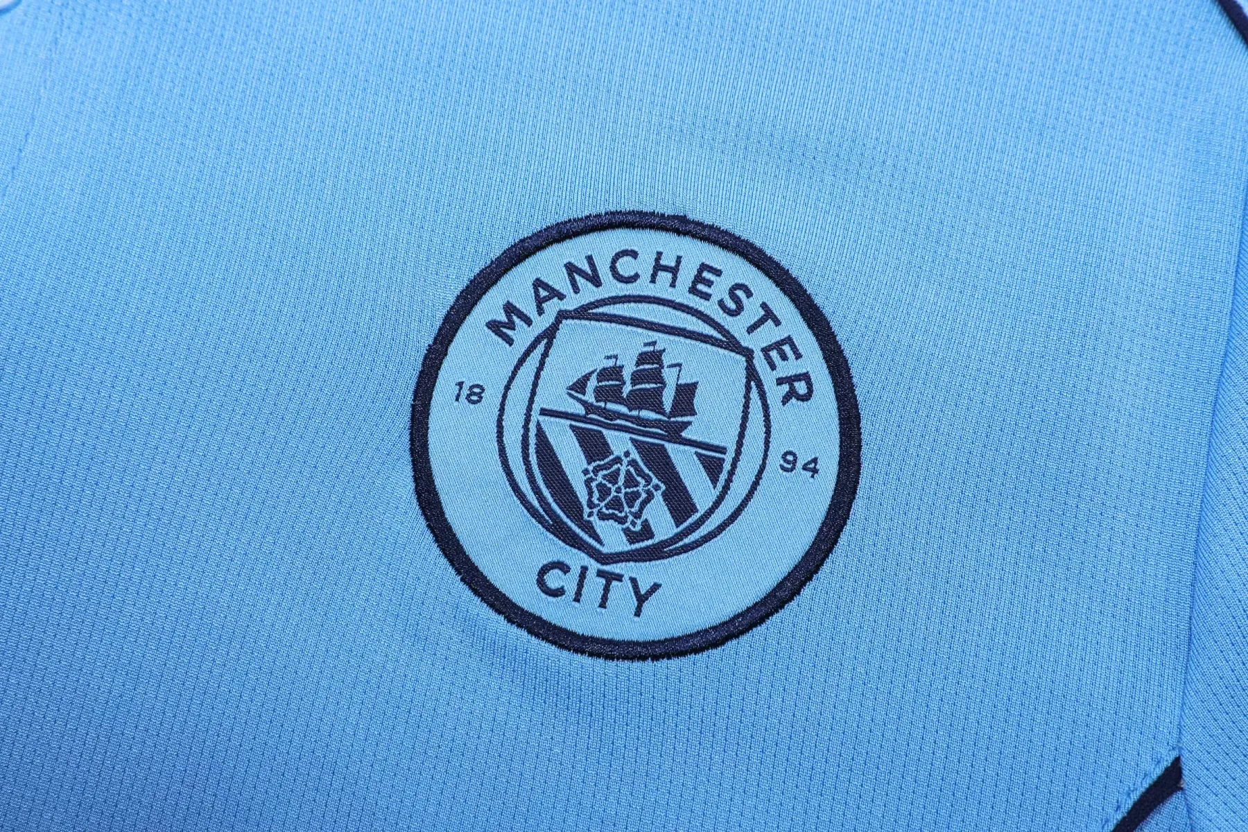 Man City Short Sleeves Long Pants