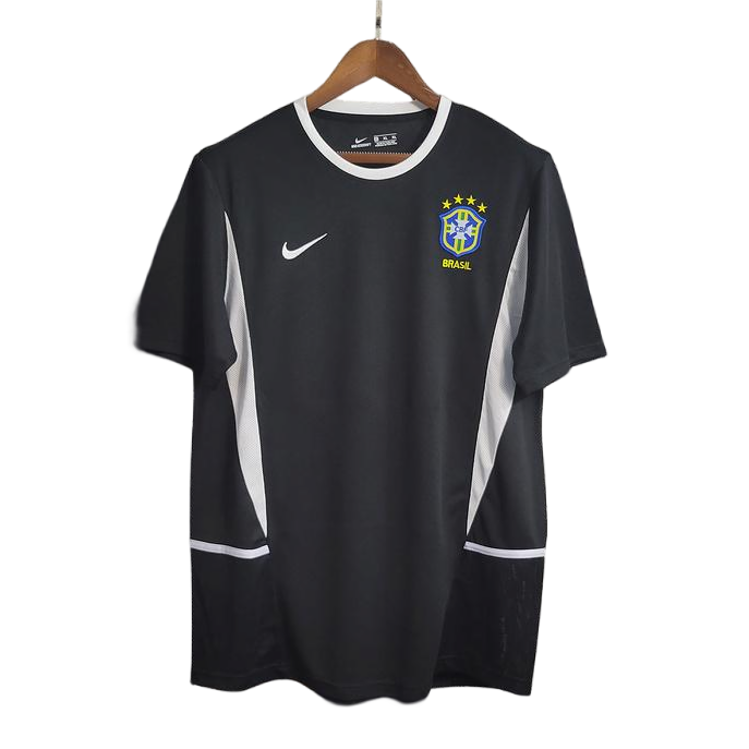 Retro  Brazil 2002 Goalkeeper Black