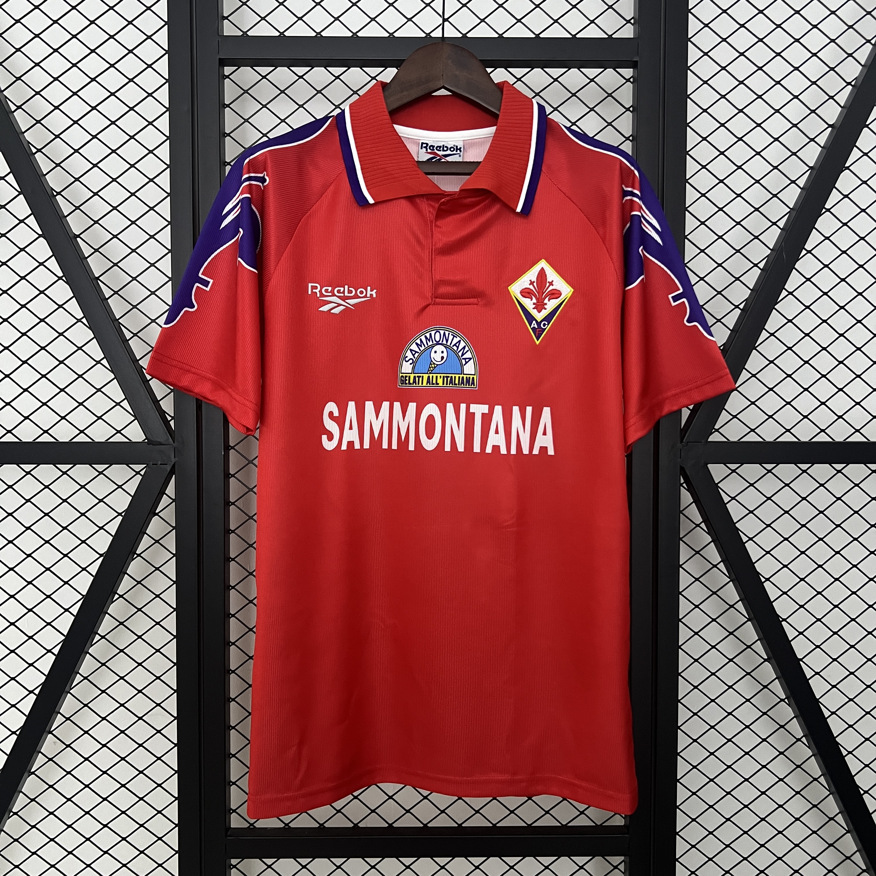 Fiorentina 1995/96 Third Kit Size:S~XXL