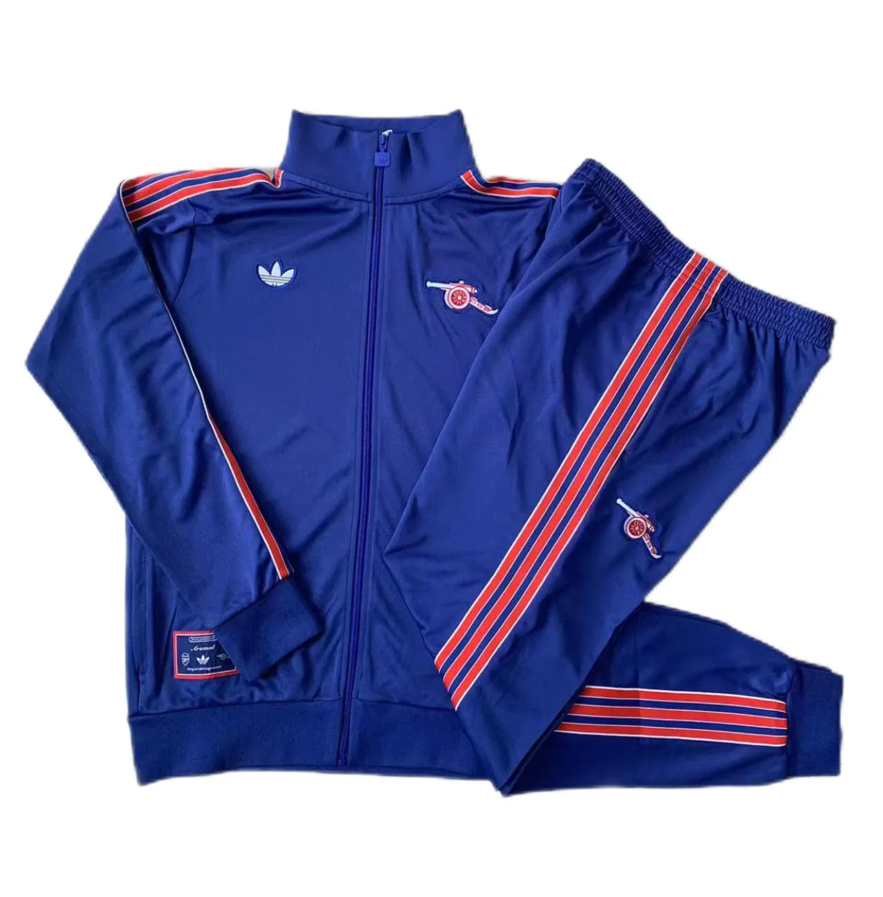 Adult/ Kids 2526 Arsenal Retro half zipper Training suit A2507