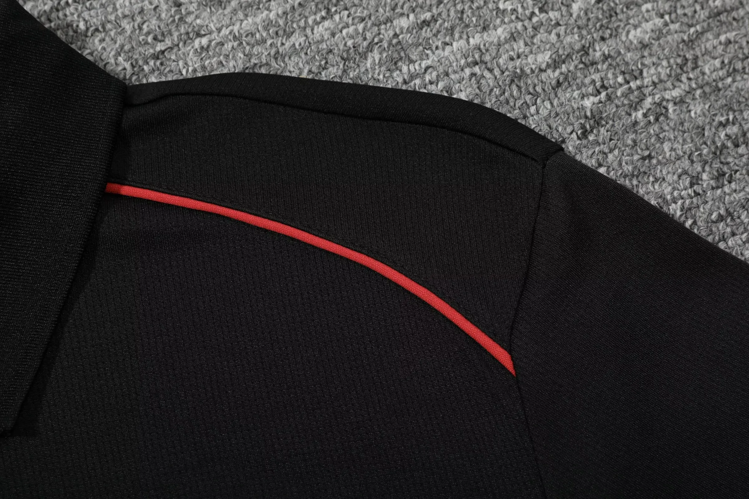 AC Milan Short Sleeves Long Pants Black