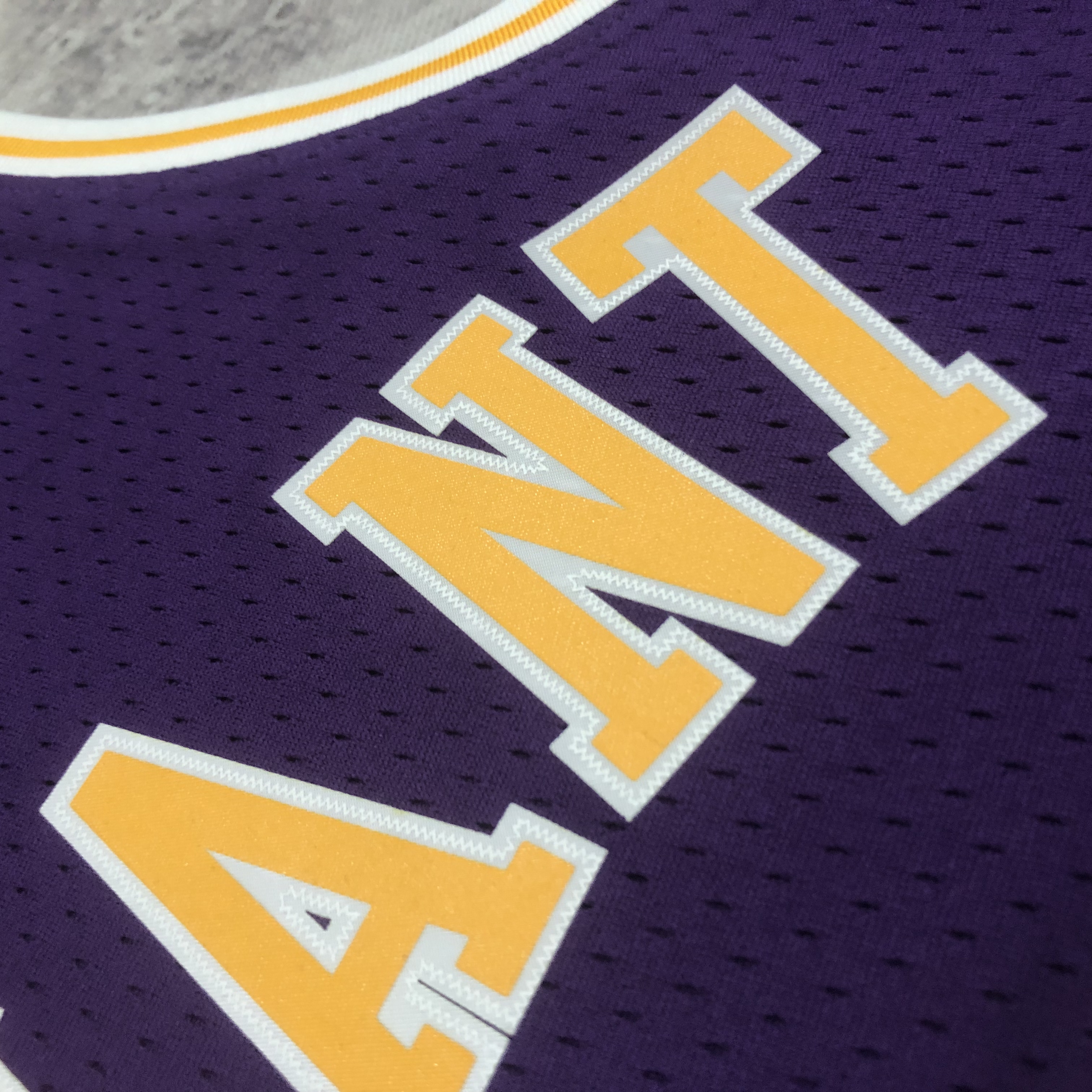 MN Heat Press Retro: 96/97 Season Purple Hardwood Classics   Lakers