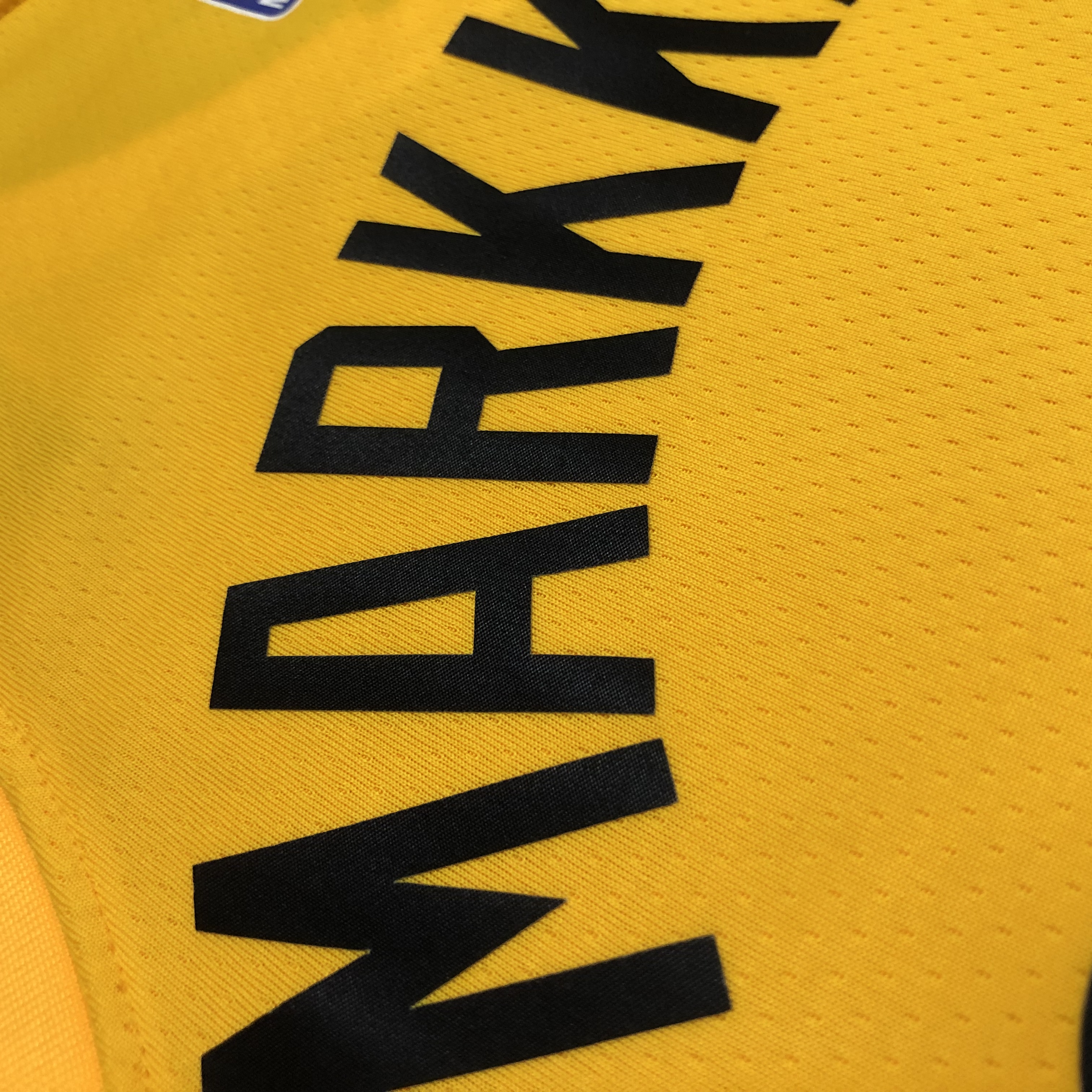 23 Season UTAH JAZZ Away Yellow  No.23 Markkanen