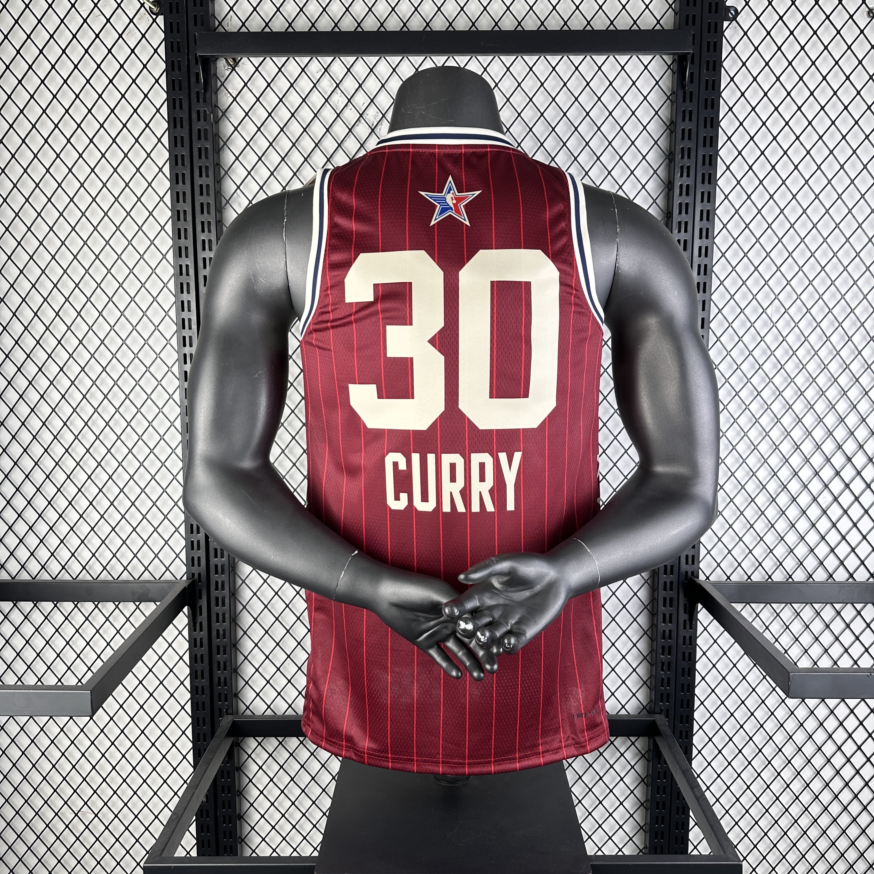 24 Season All Star Red No.30 Curry