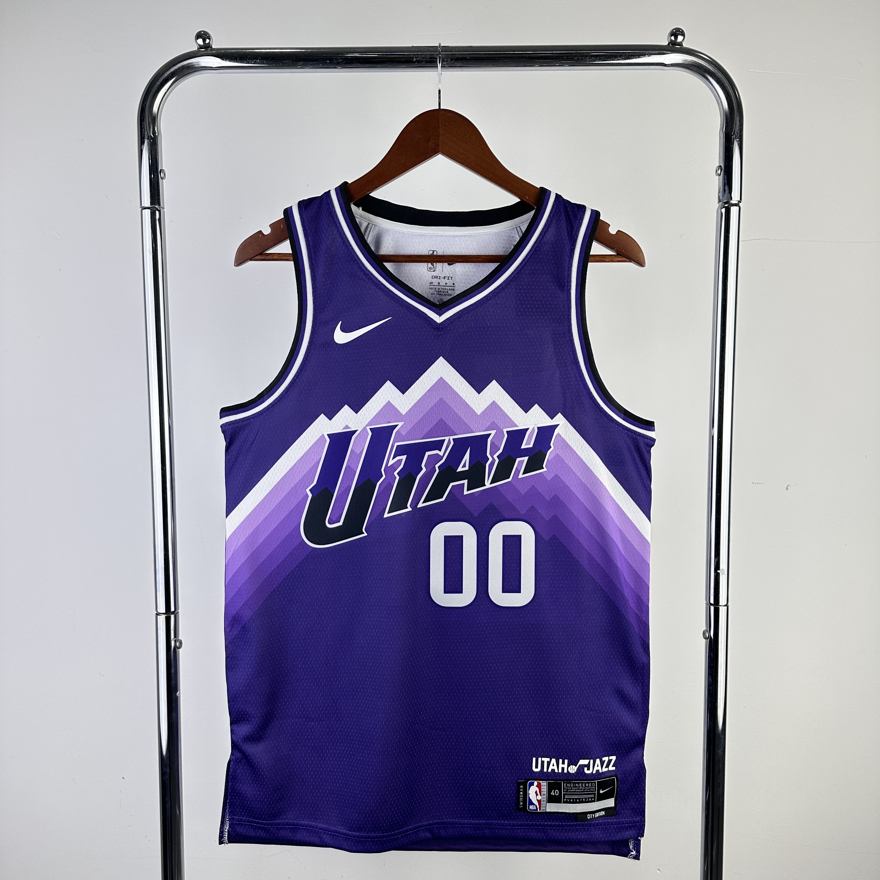 24 Season UTAH JAZZ City Version  No.00 Clarkson