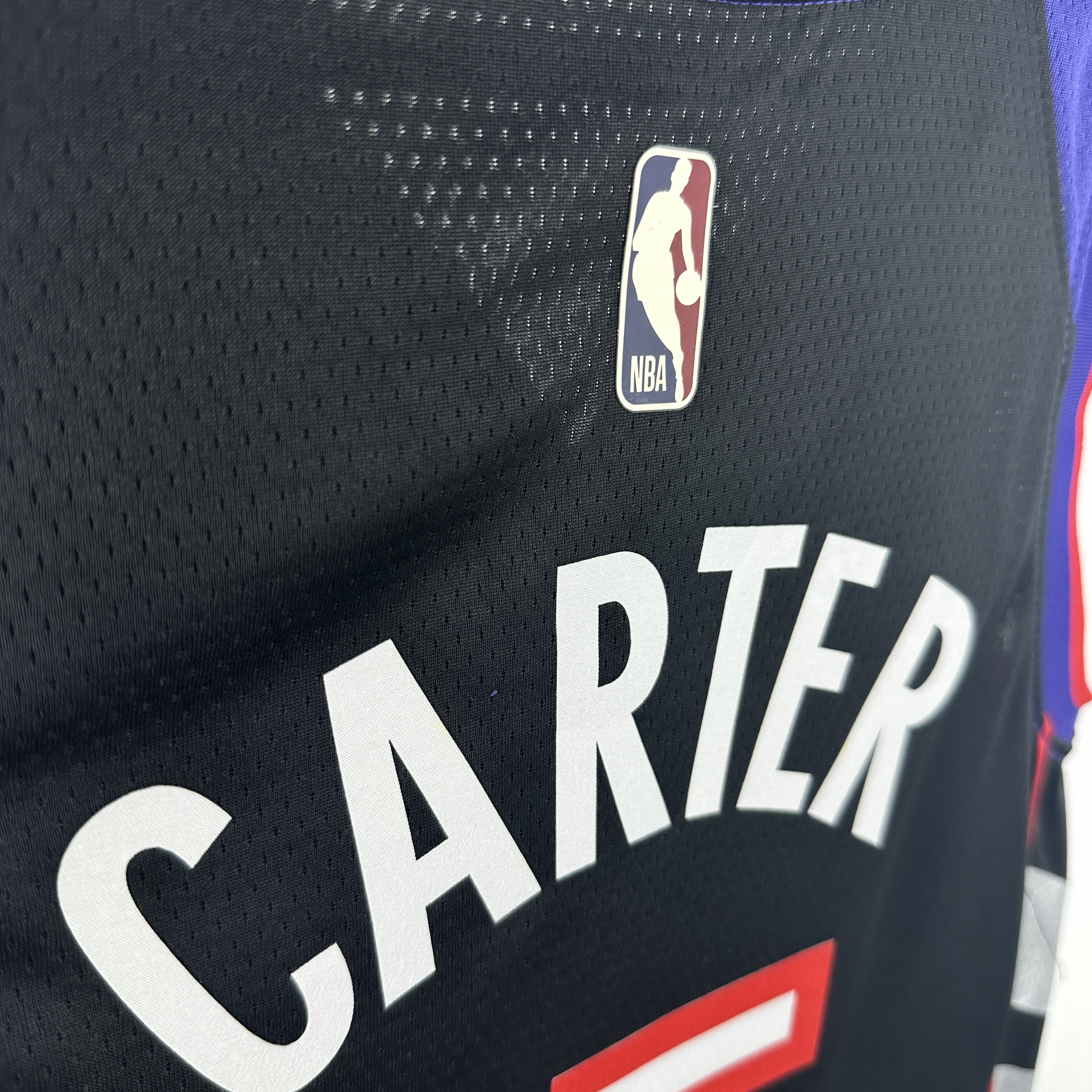25 Season Toronto Raptors Purple  No.15 Carter