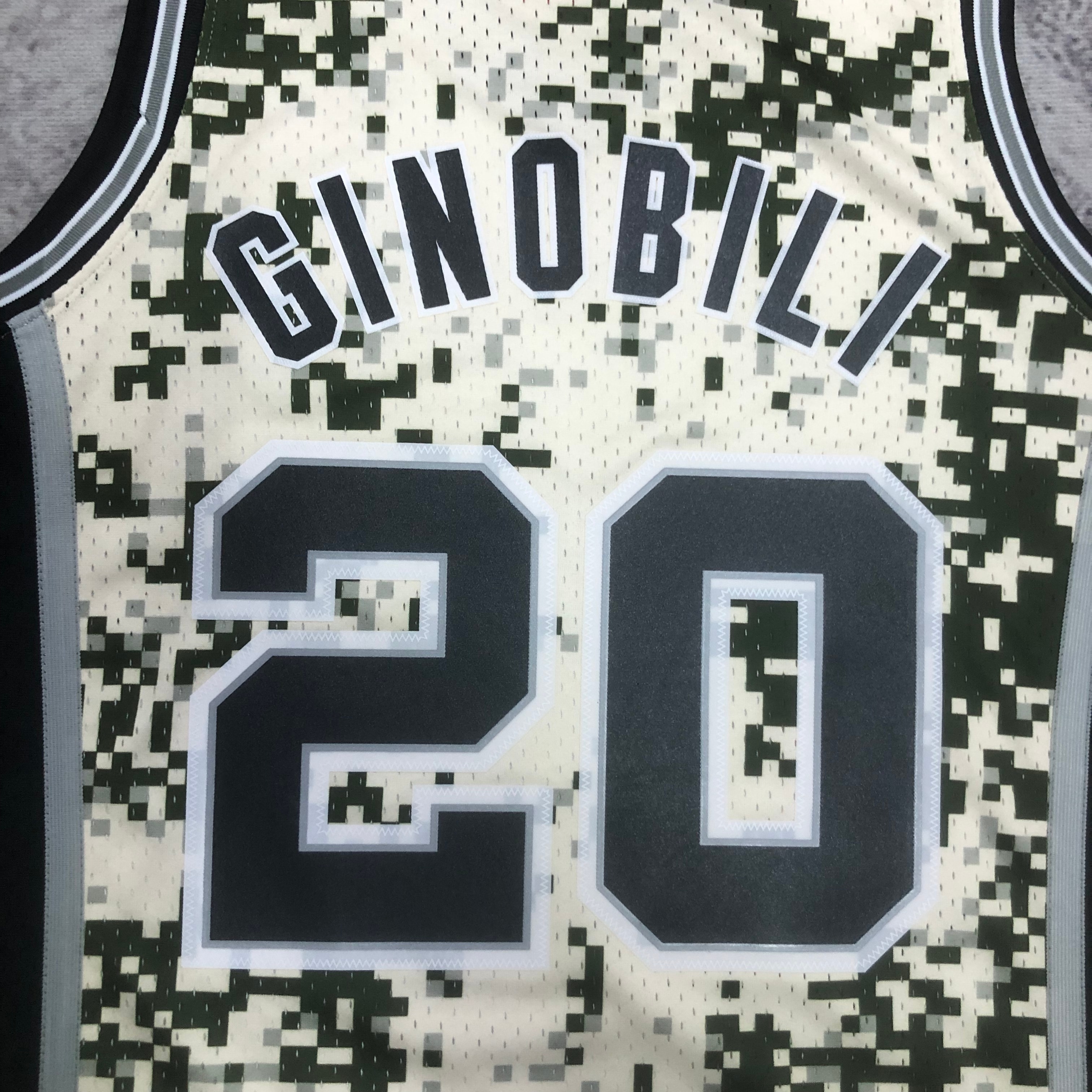 MN Heat Press Retro: San Antonio Spurs 13/14 Season #20