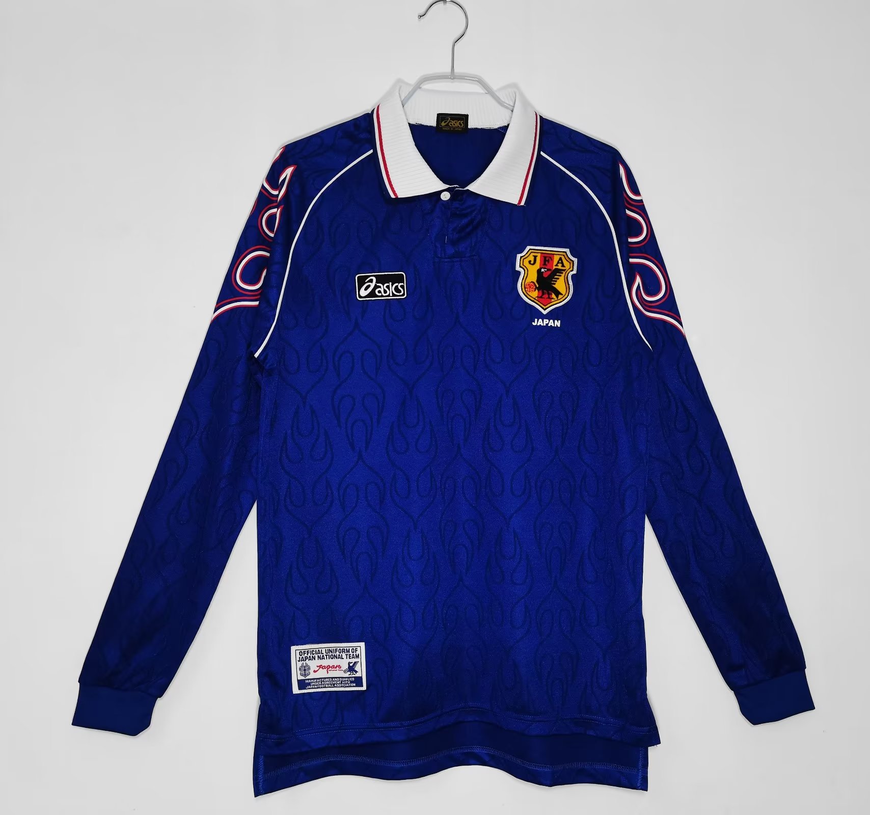 Retro Japan 1998 Home Kit long sleeves S-XXL