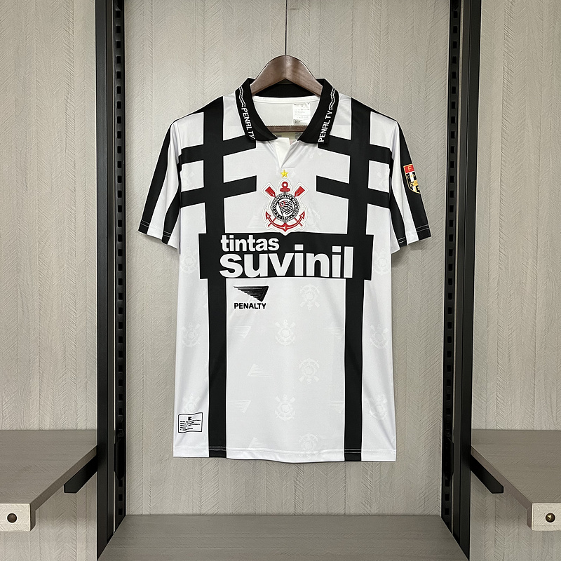 Retro 1996 Corinthians Kit White