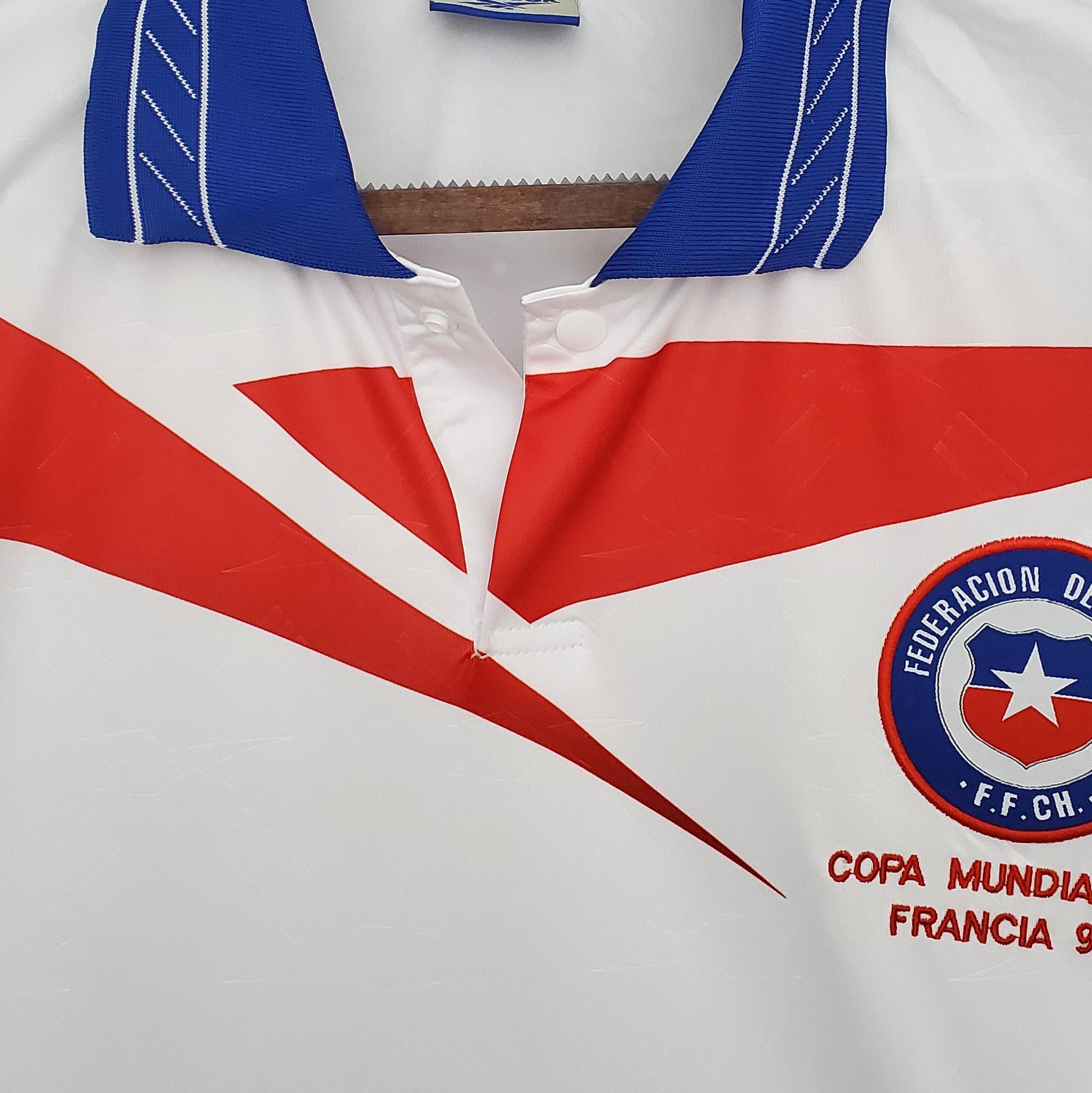 Retro Chile 1998 Away Long Sleeves S-XXL