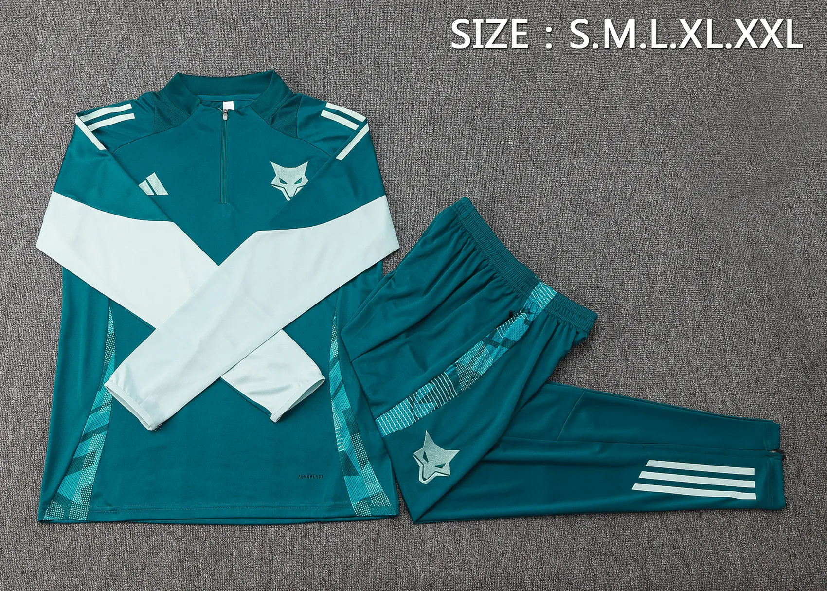 Adult/ Kisd Cruzeiro 24/25 half zipper Training suit B992