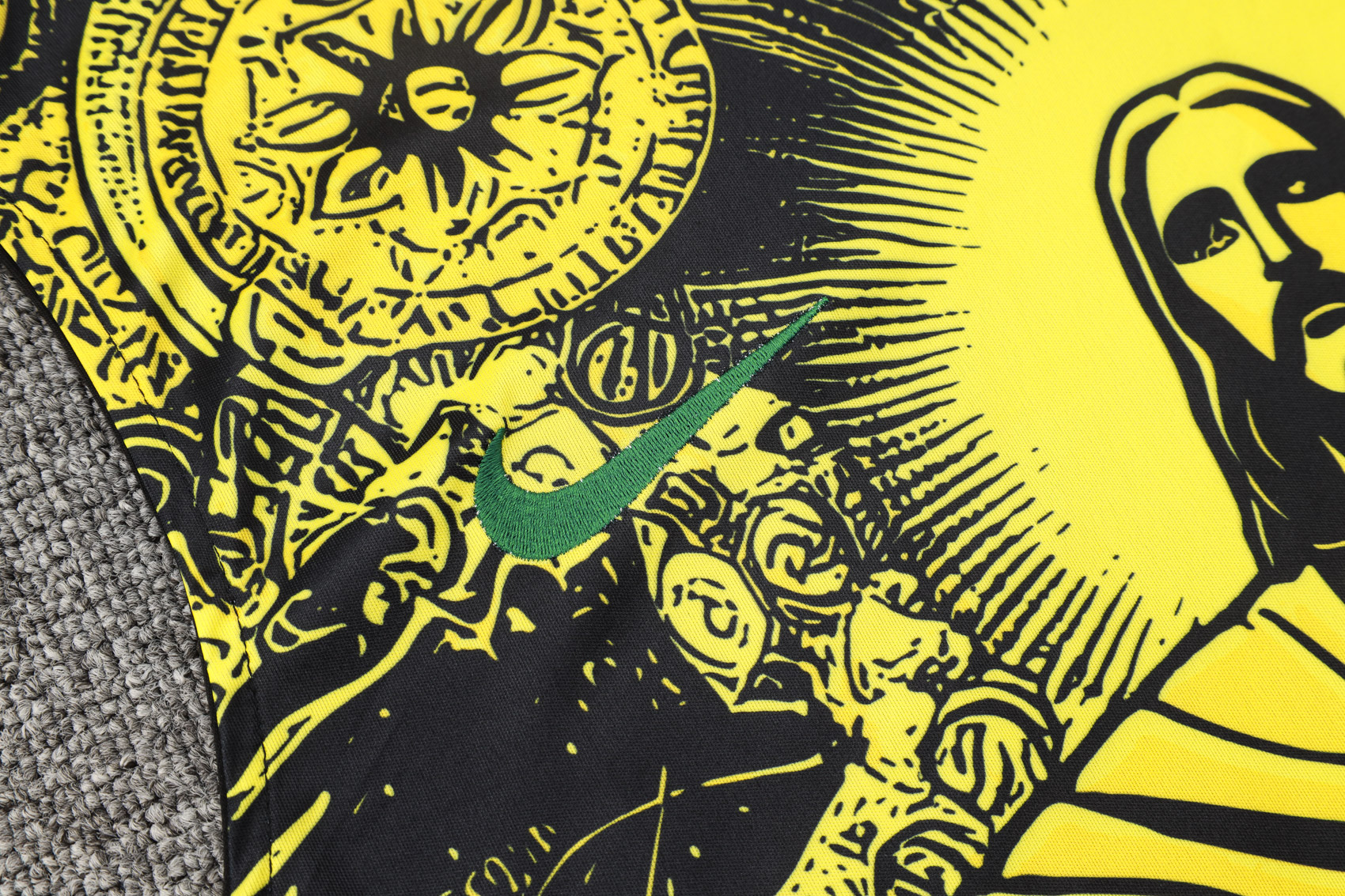 Brasil Sleevesless Training Suit Yellow D1214