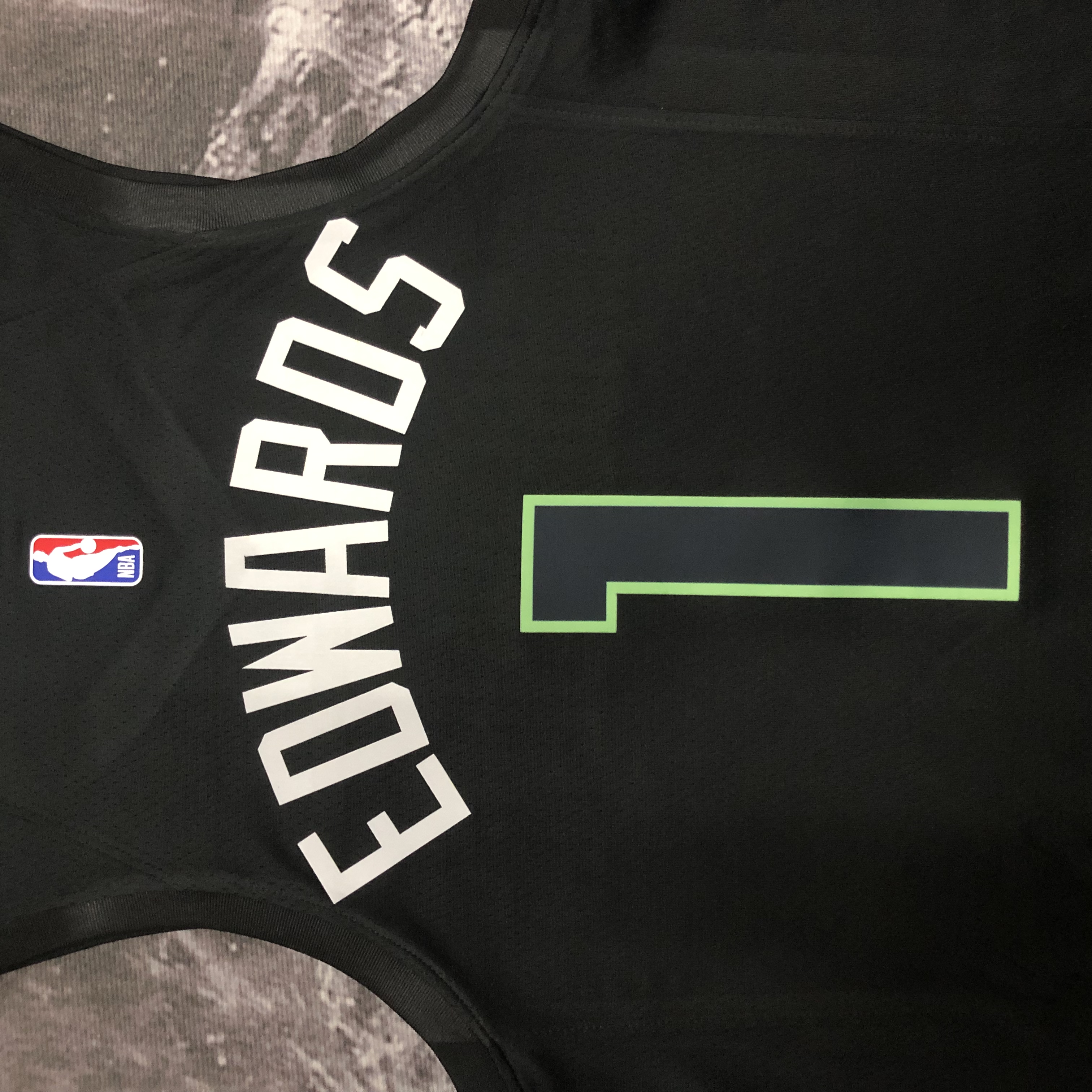 23 SEASON MINNESOTA TIMBERWOLVES FLYER  NO.1 Edwards