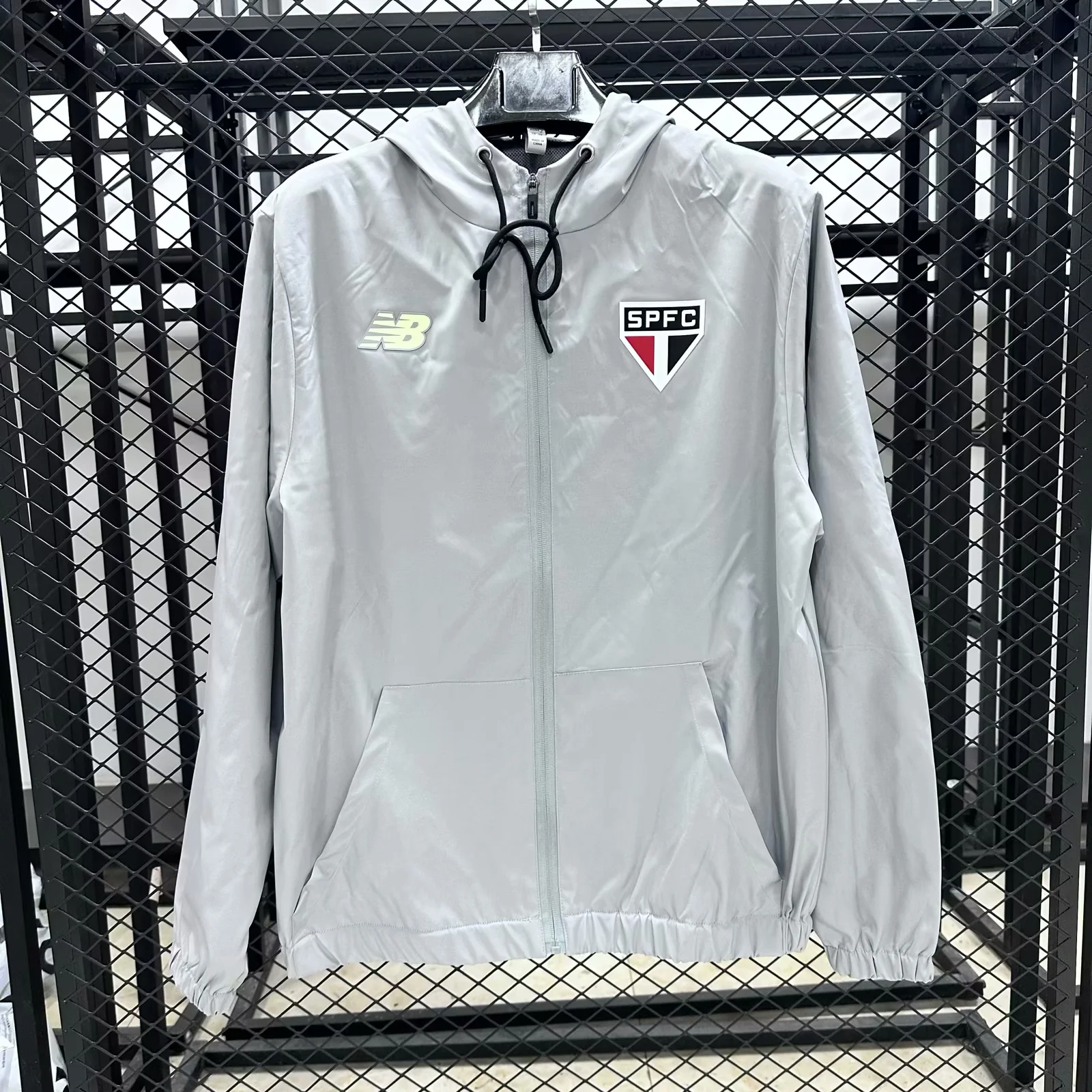 S��o Paulo Windbreaker Gray