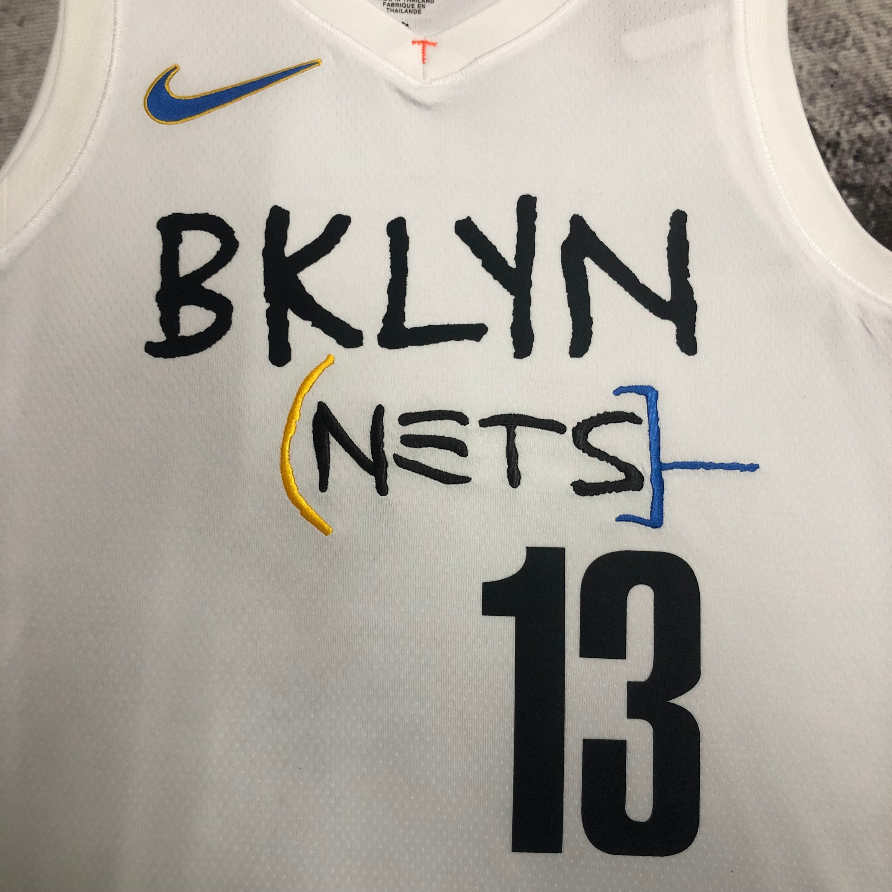 23 Season Brooklyn Nets City Edition No. 13 Harden