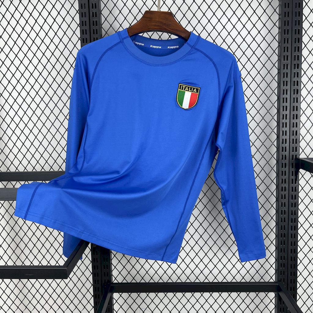 Retro Italy 2000 Home Kit Long Sleeves S-XXL