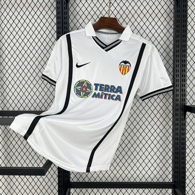 Retro Vαlencia 2000/01 Home  S-XXL