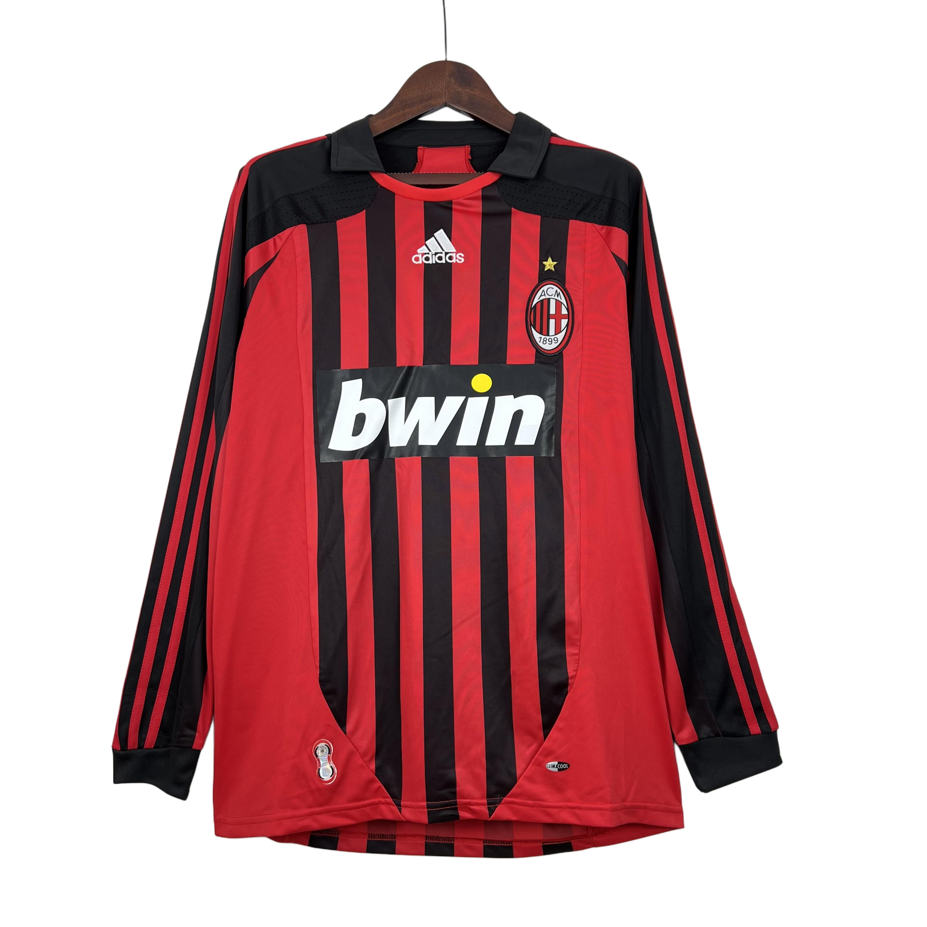 Retro 07/08 AC Milan Home Long Sleeve