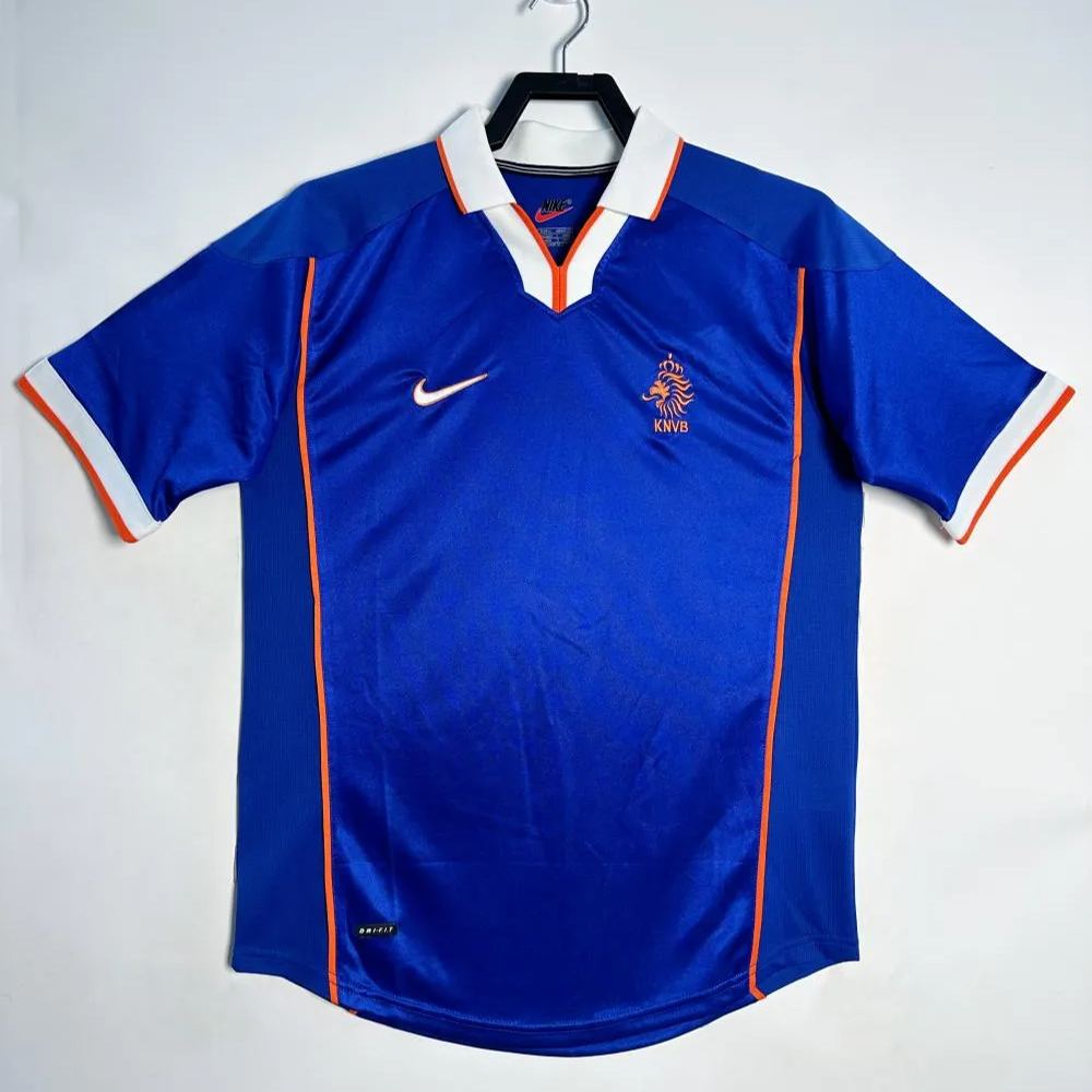 Retro 1998 Netherlands Away Kit S-XXL