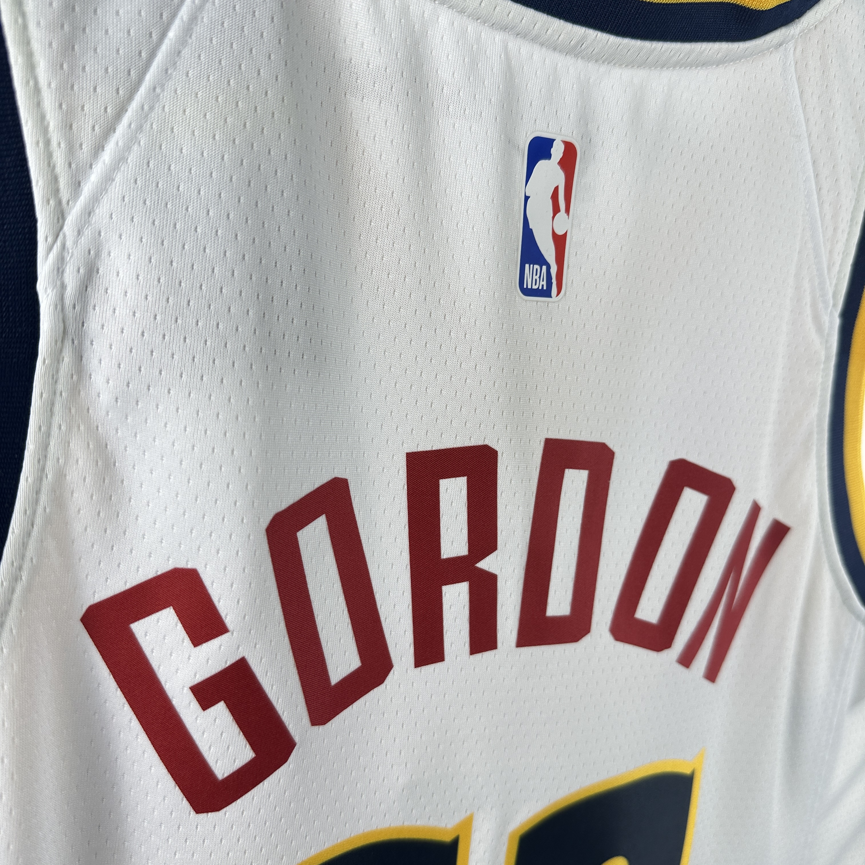 23 Season Denver Nuggets White  No.32