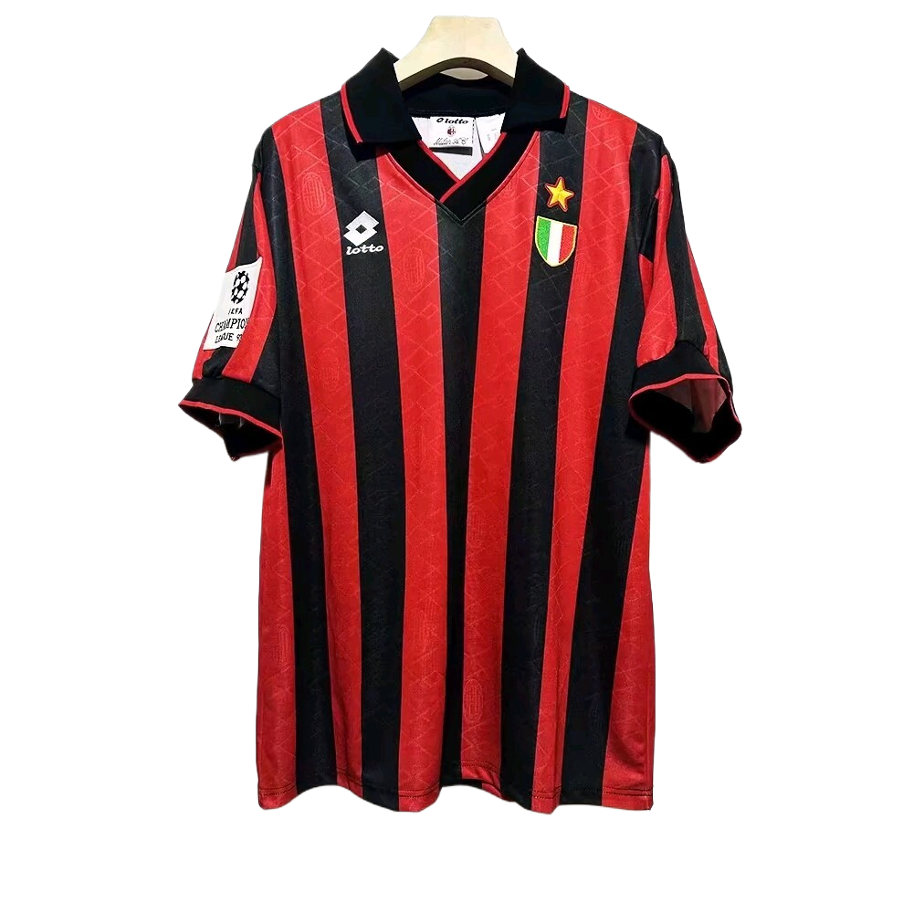 Retro 93/94 AC Milan Home UCL
