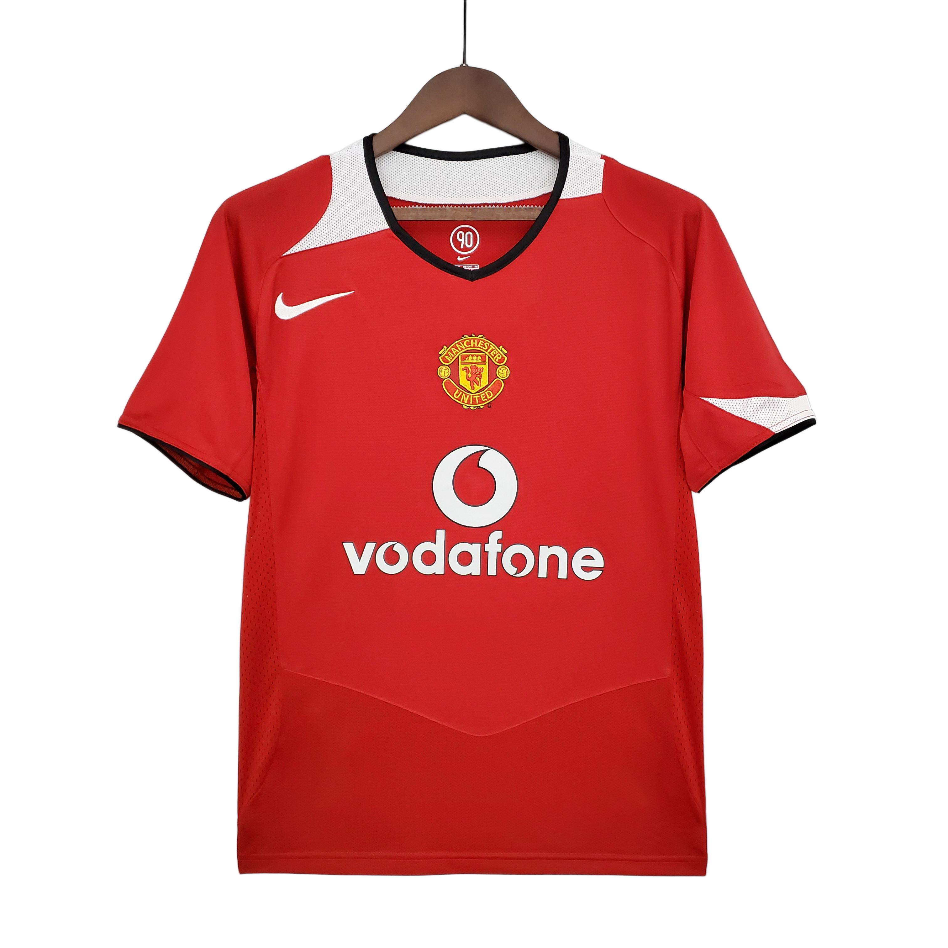 Retro Manchester United 2004/06 Home Red