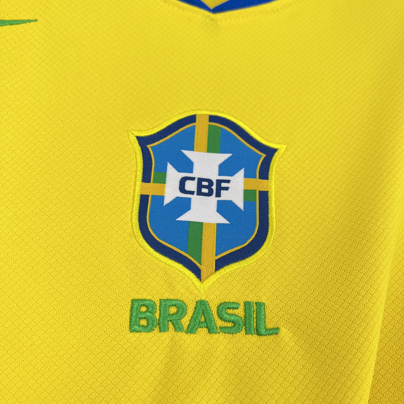 Brazil 25/26 Home Yellow