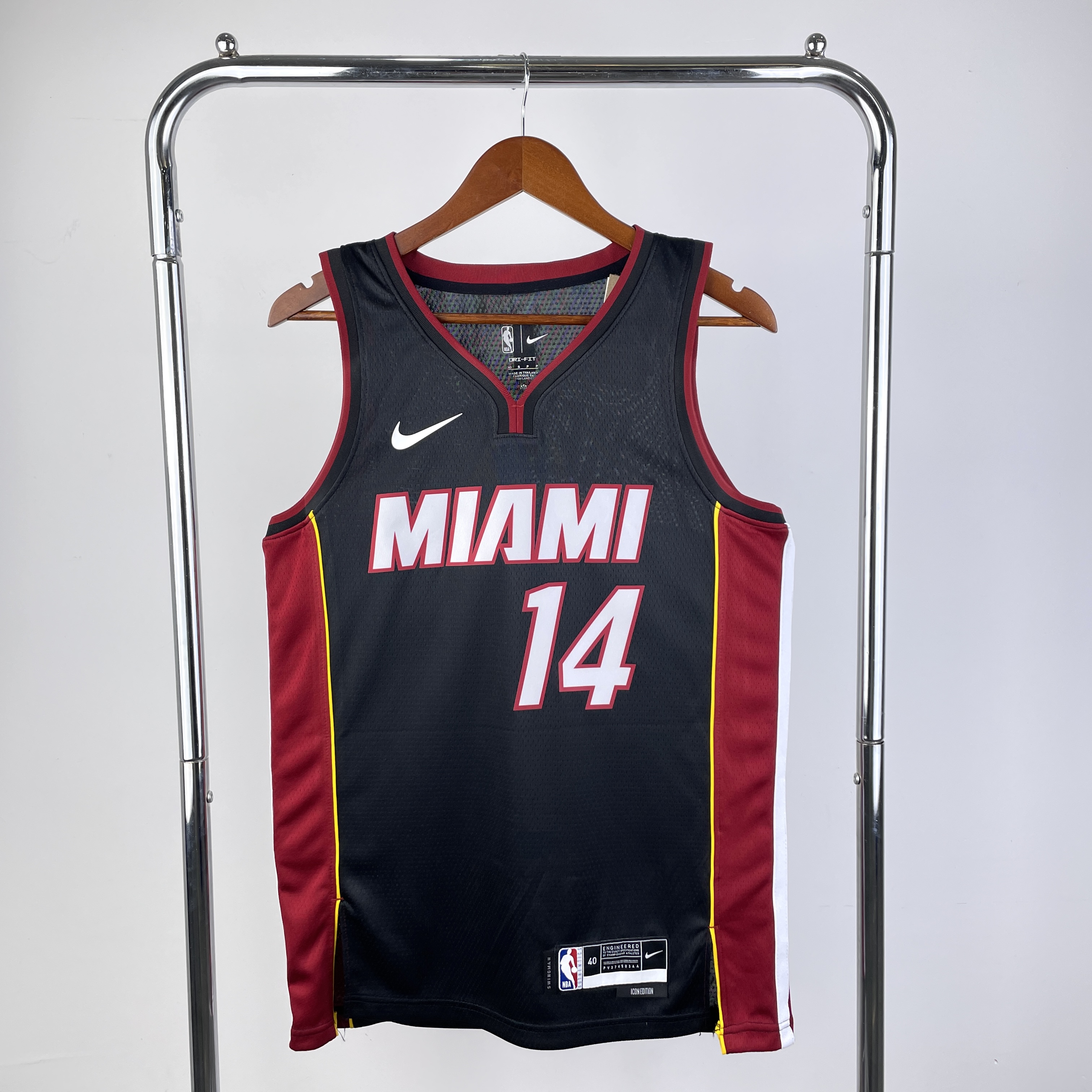 23 Season Miami Heat Black  No.14 Herro