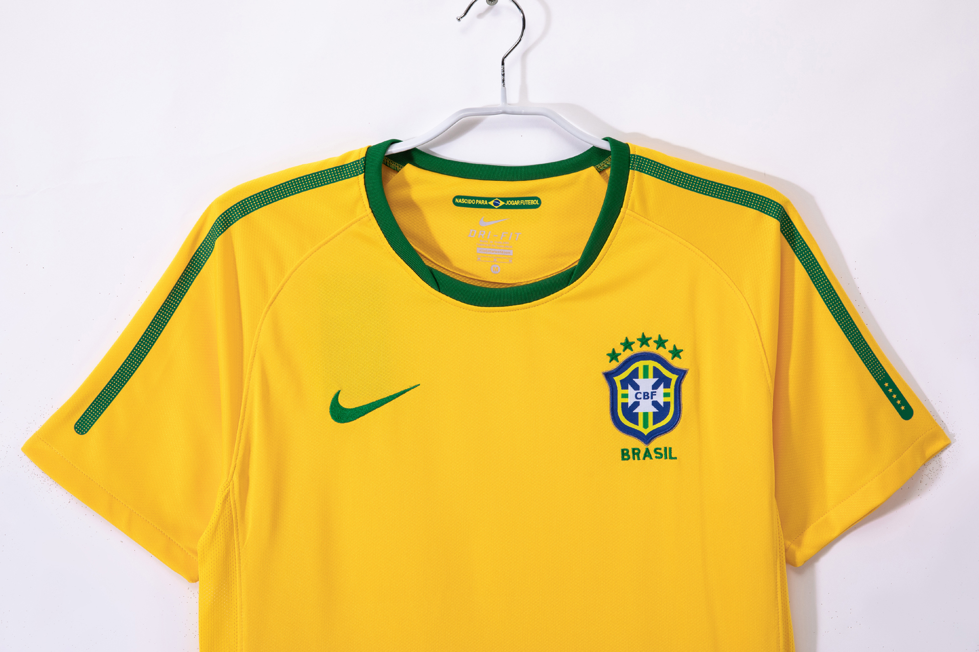 Retro  Brazil 2010 Home Yellow