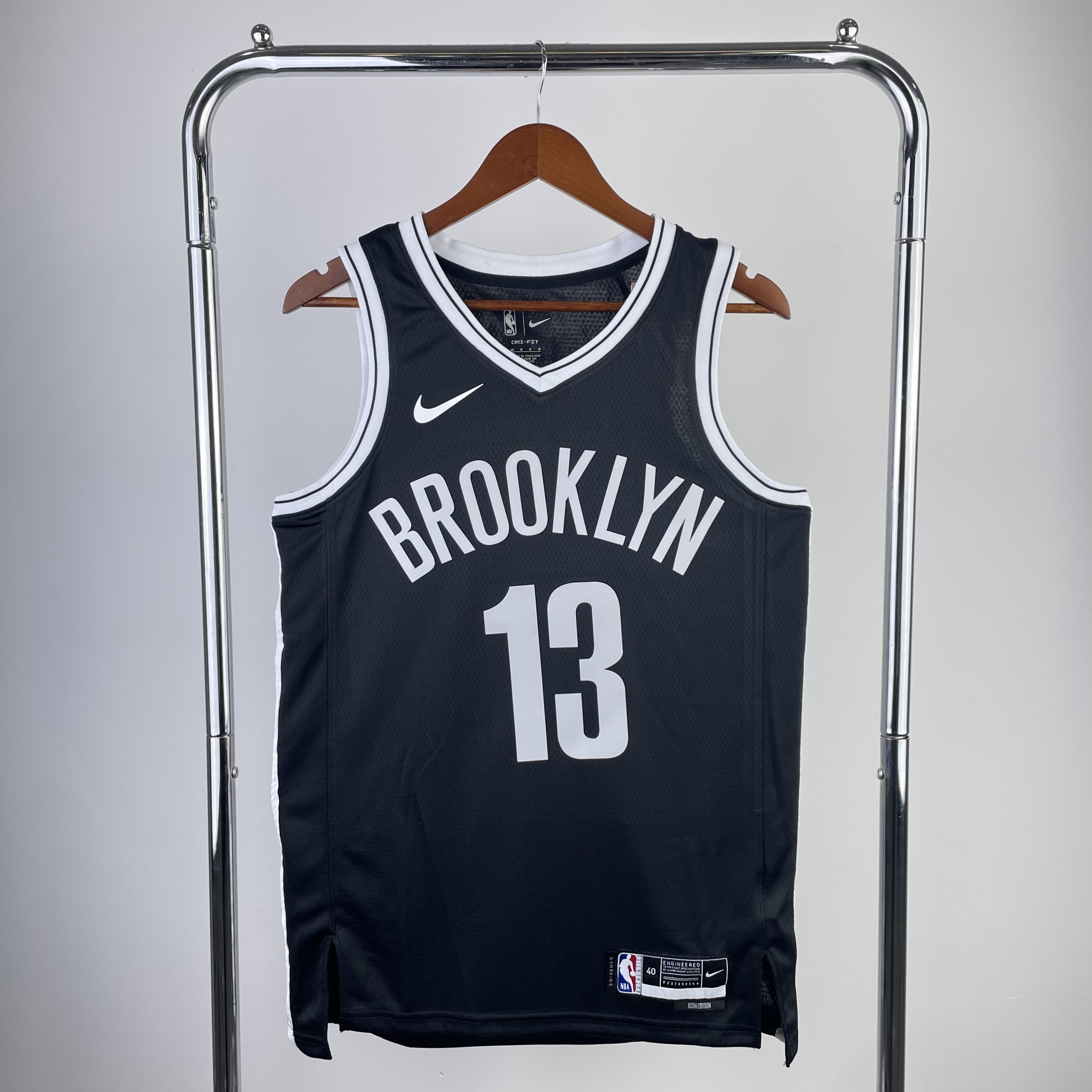 23 Season Brooklyn Nets Black  No.13 Harden