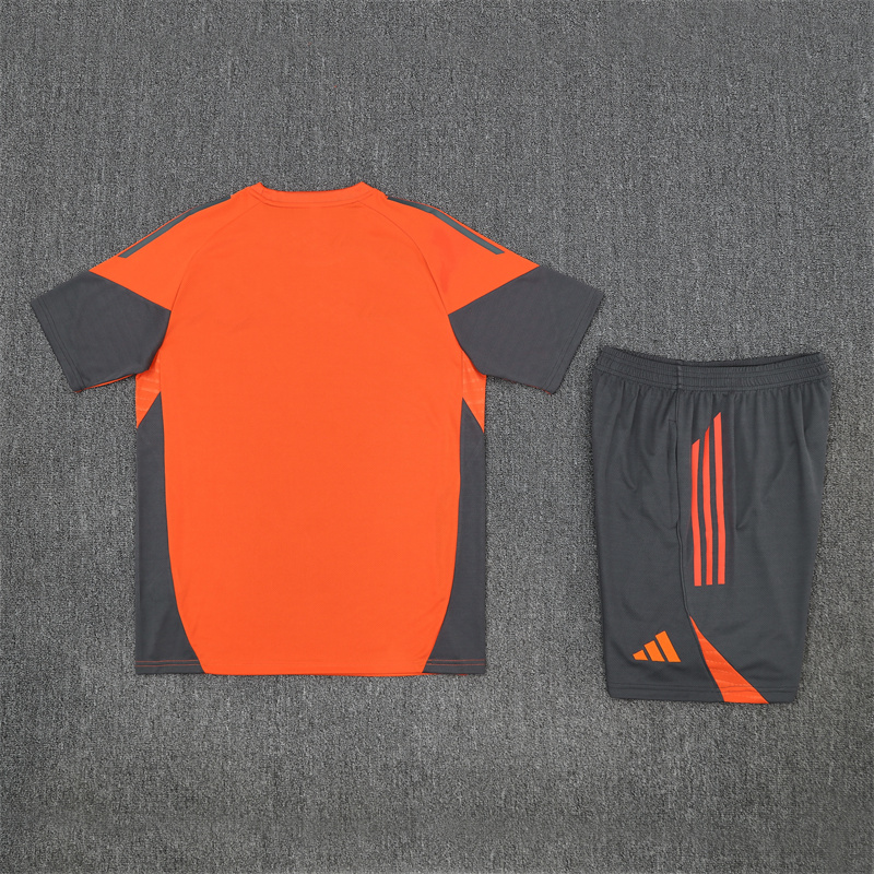 Adult/ Kids Bayern Munchen 25/26 Short Sleeves Training suit Orange
