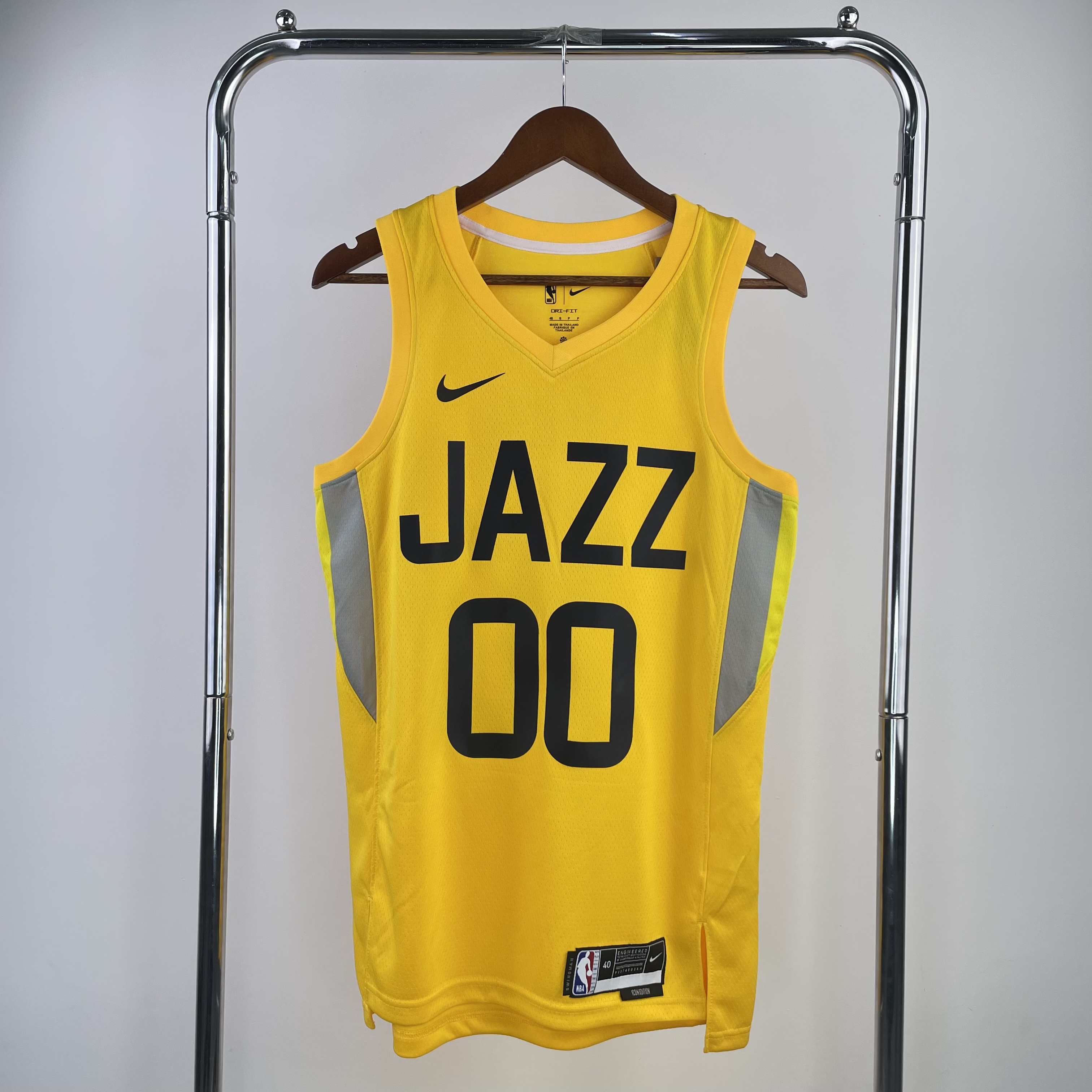 23 Season UTAH JAZZ Away Yellow  No.00 Clarkson