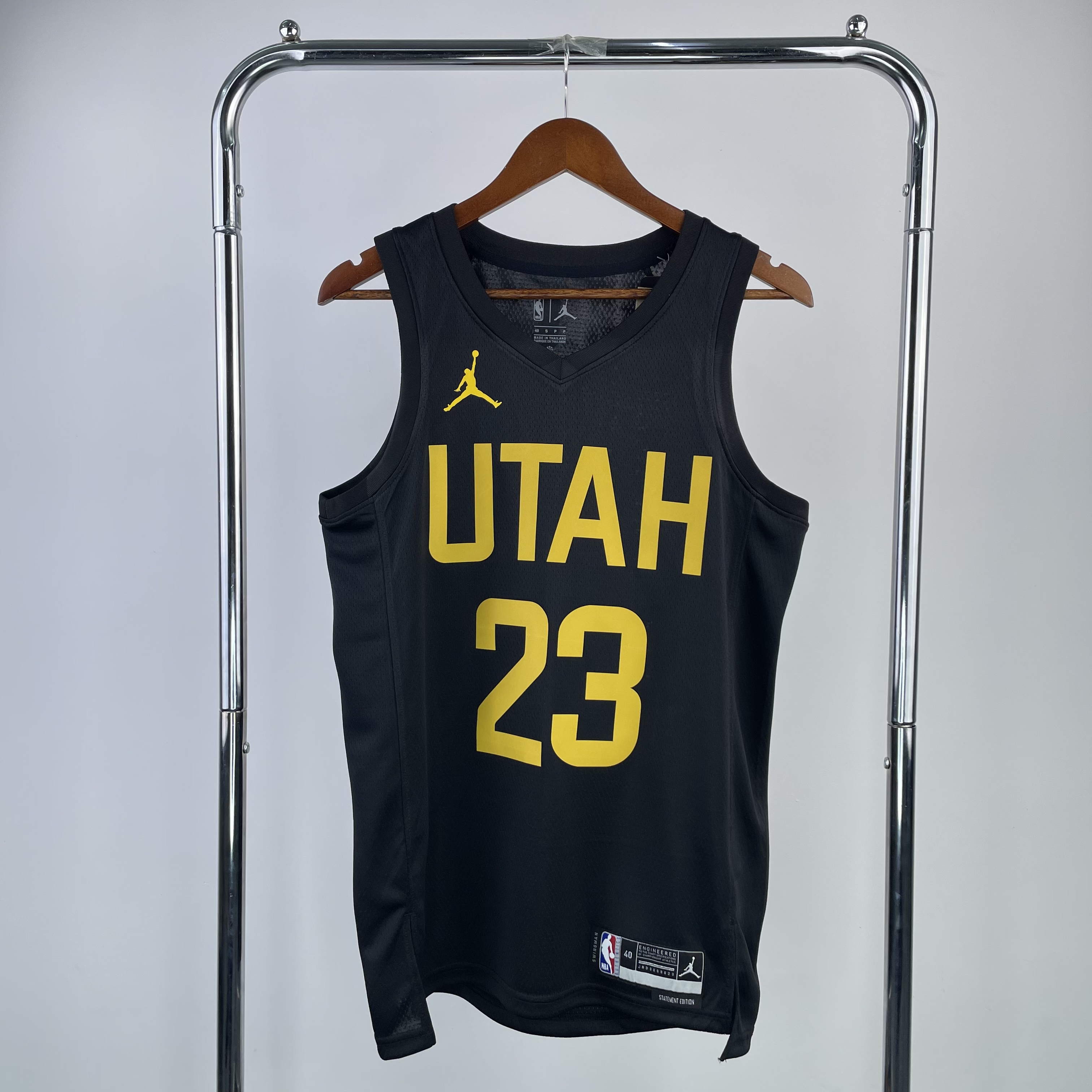 23 Season UTAH JAZZ Flyer lack  No.23 Markkanen