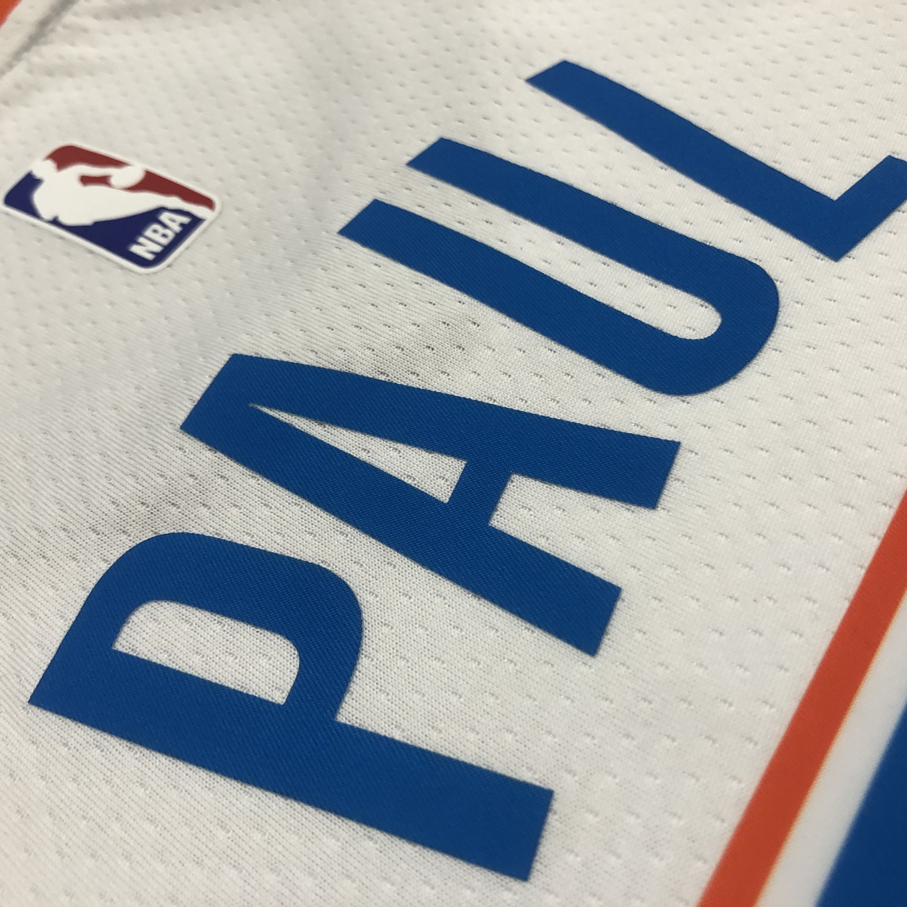 Oklahoma City Thunder White  No.3 Paul