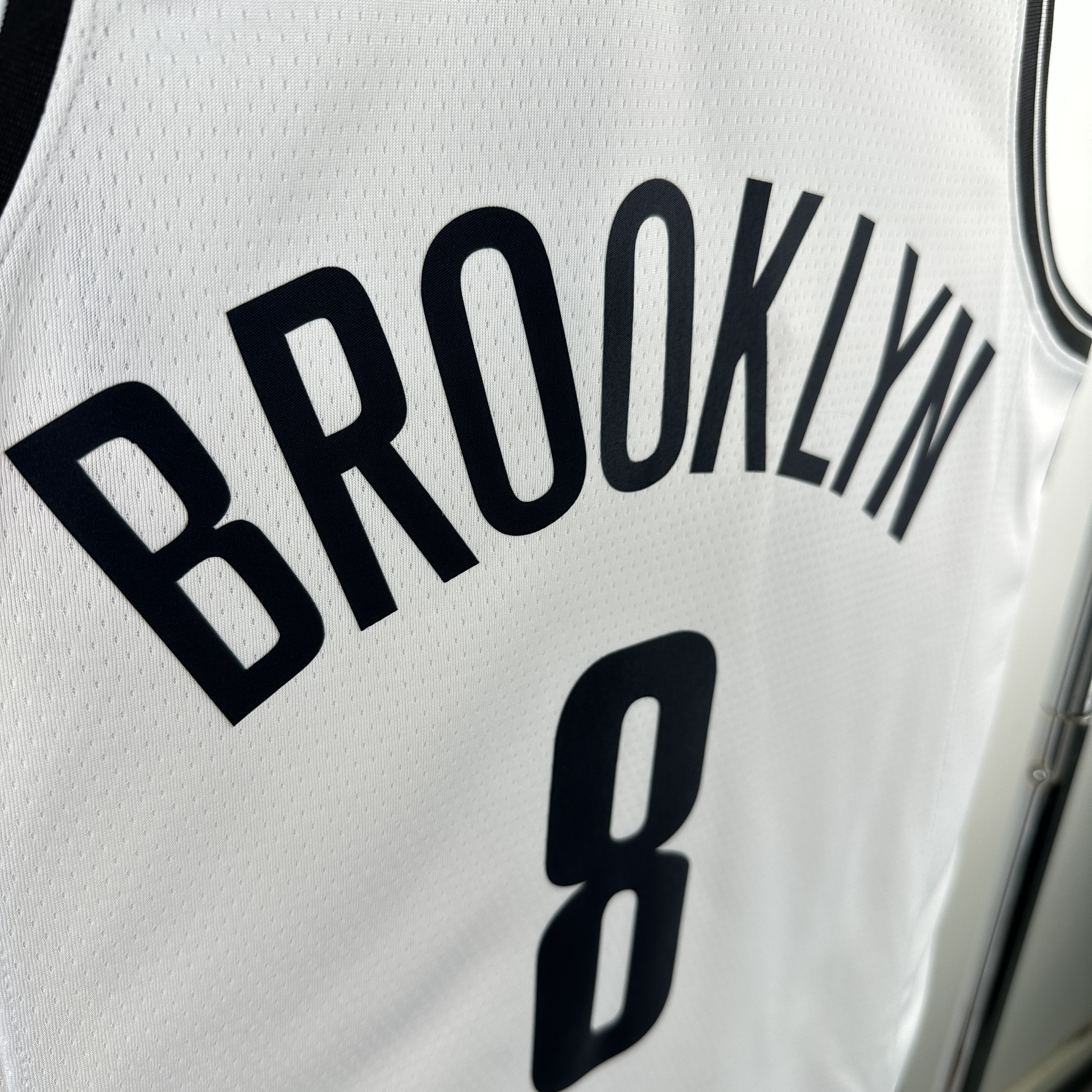 23 Season Brooklyn Nets White  No. 8 CUI