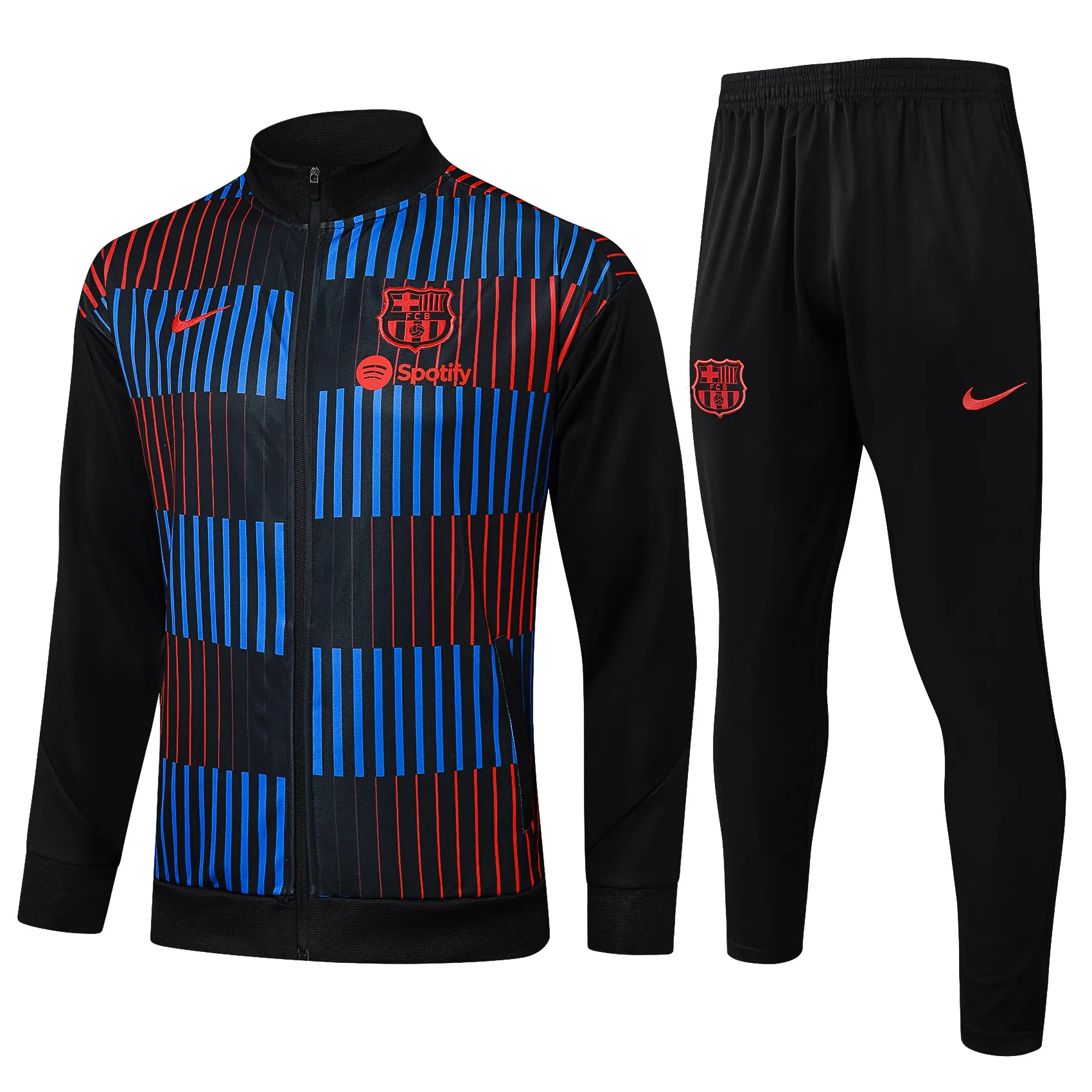 Adult/ Kids Barcelona 2425 full zipper Training Suit A827