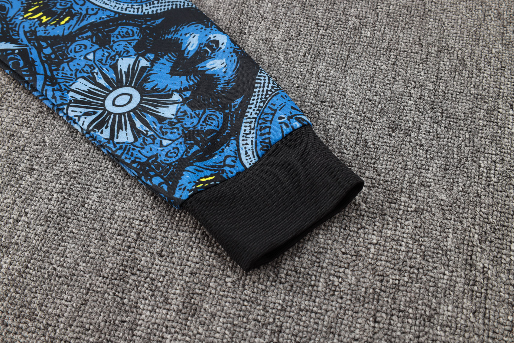 Adult / Kids Brasil 24/25 Full zipper training suit Blue