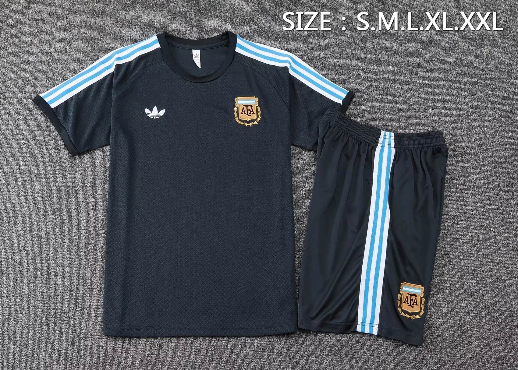 2526 Argentina Short Sleeves Training suit  D2559#