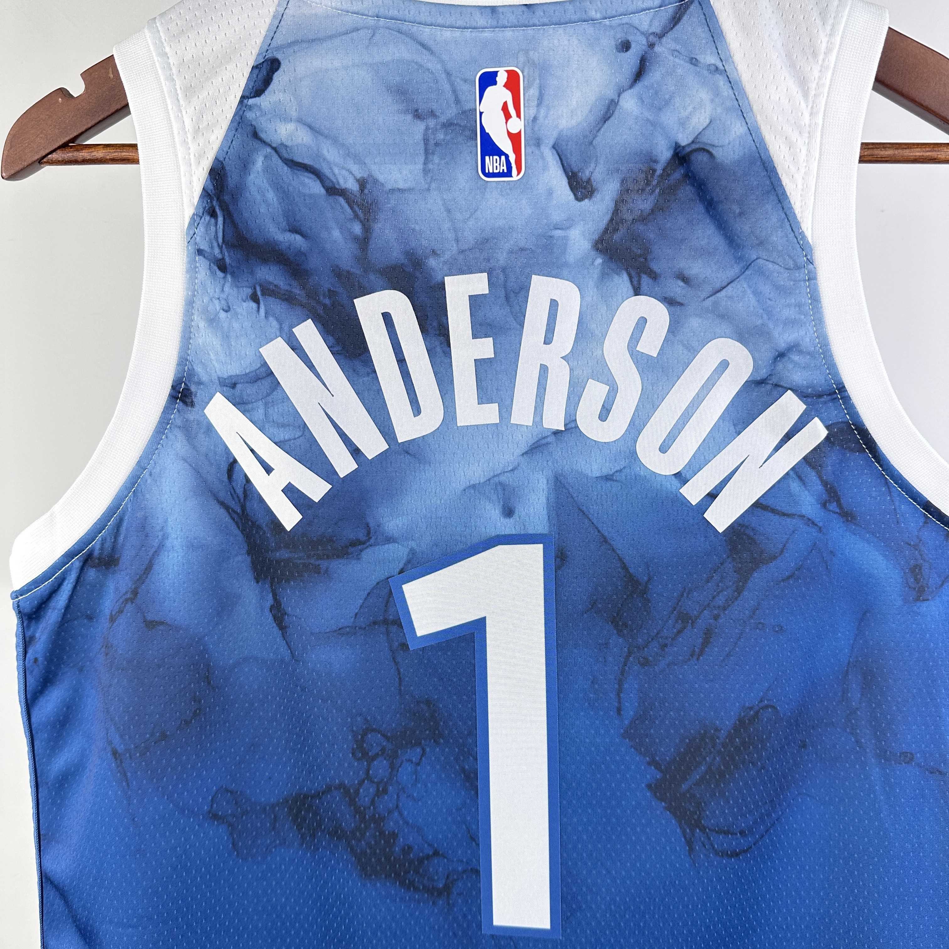 24 SEASON MINNESOTA TIMBERWOLVES CITY VERSION  NO.1 ANDERSON