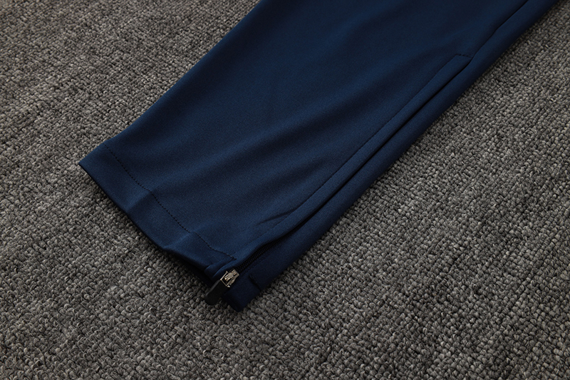 Adult/ Kids 2526 Portugal half zipper Training suit