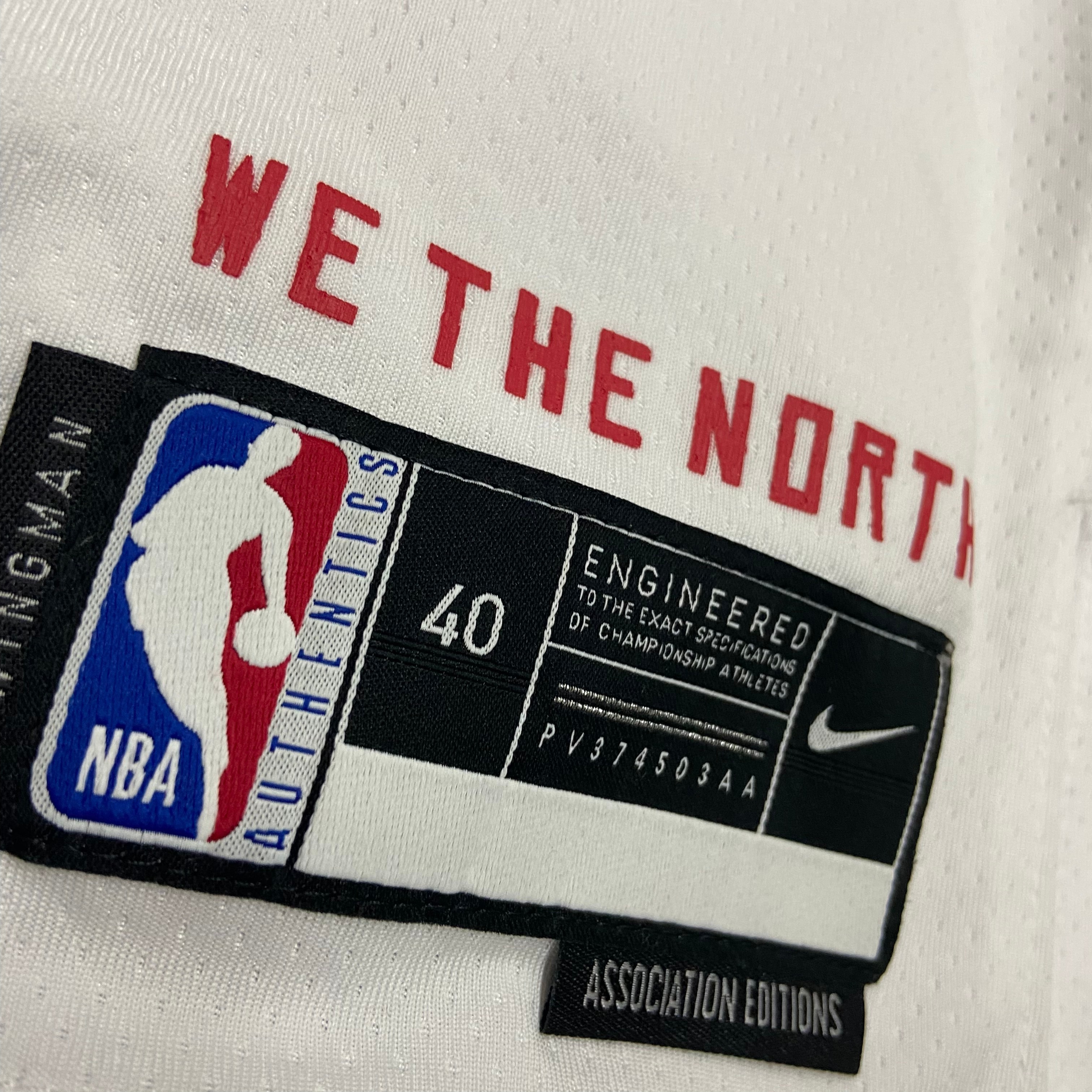 23 Season Toronto Raptors Home White  No.1 McGRADY