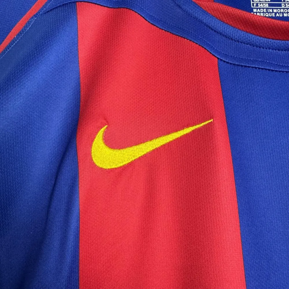 Retro 04/05 Barcelona Home S-XXL