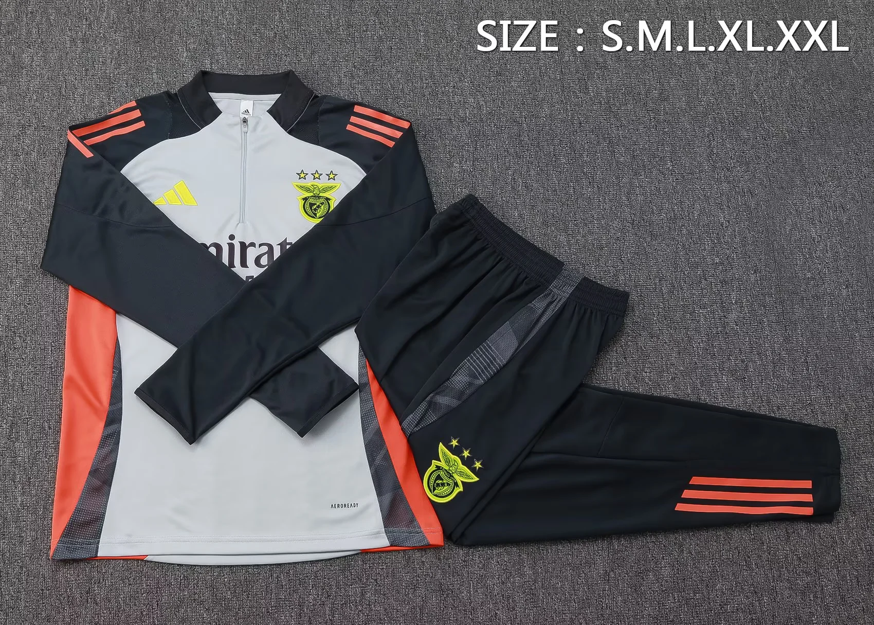 Benfica half-zipper Training Suit