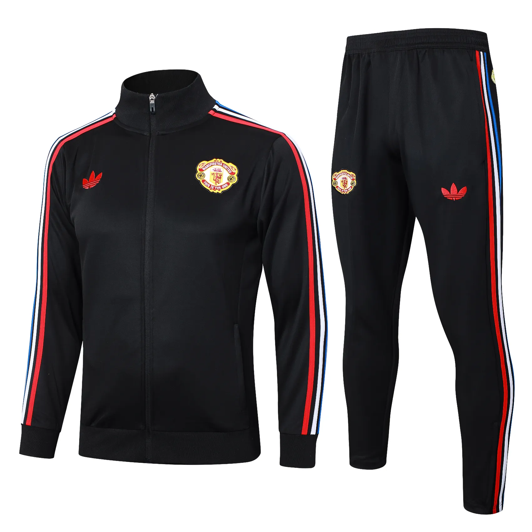 Adult/ Kids Manchester united 24/25 full zipper Training A724
