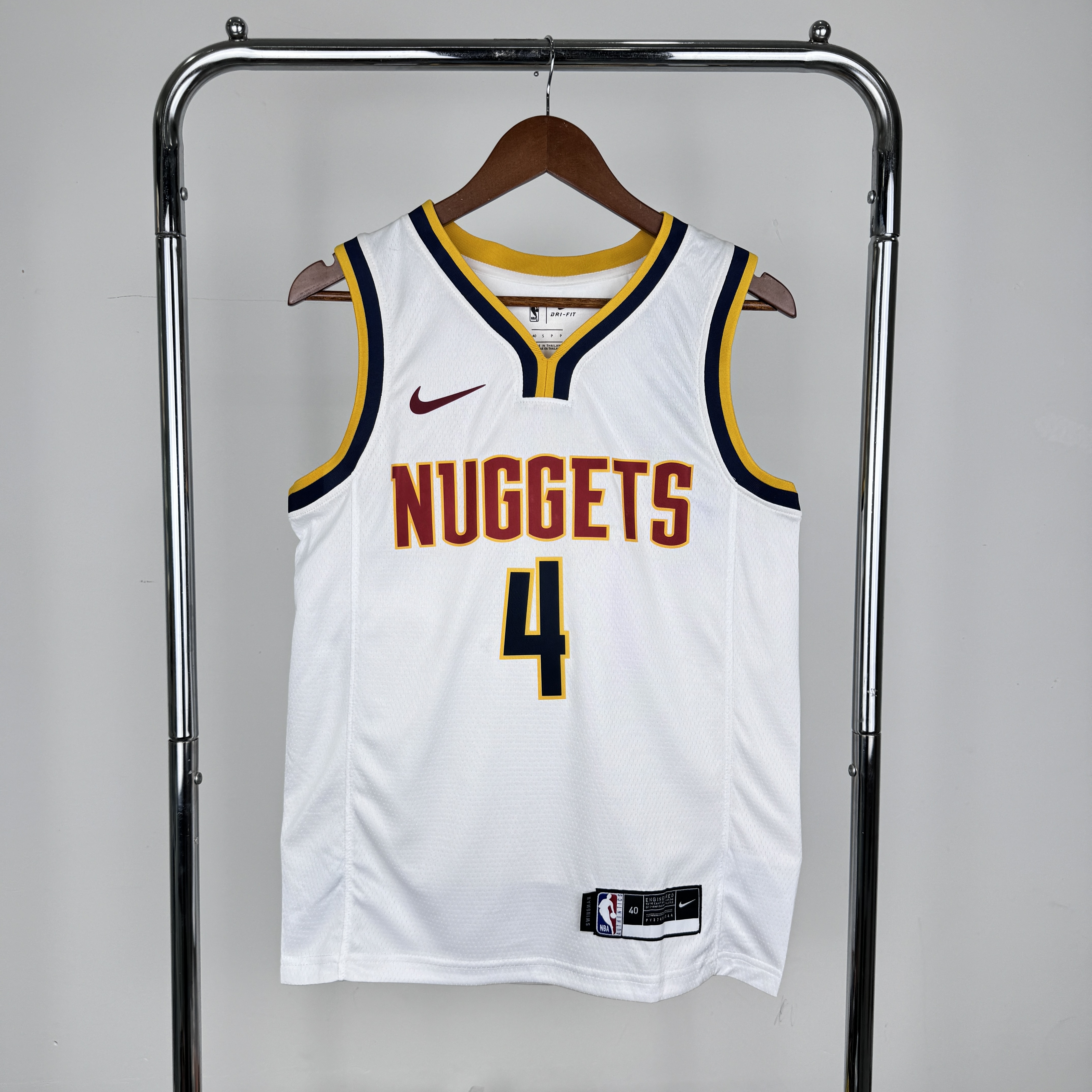 23 Season Denver Nuggets White  No.4 Westbrook