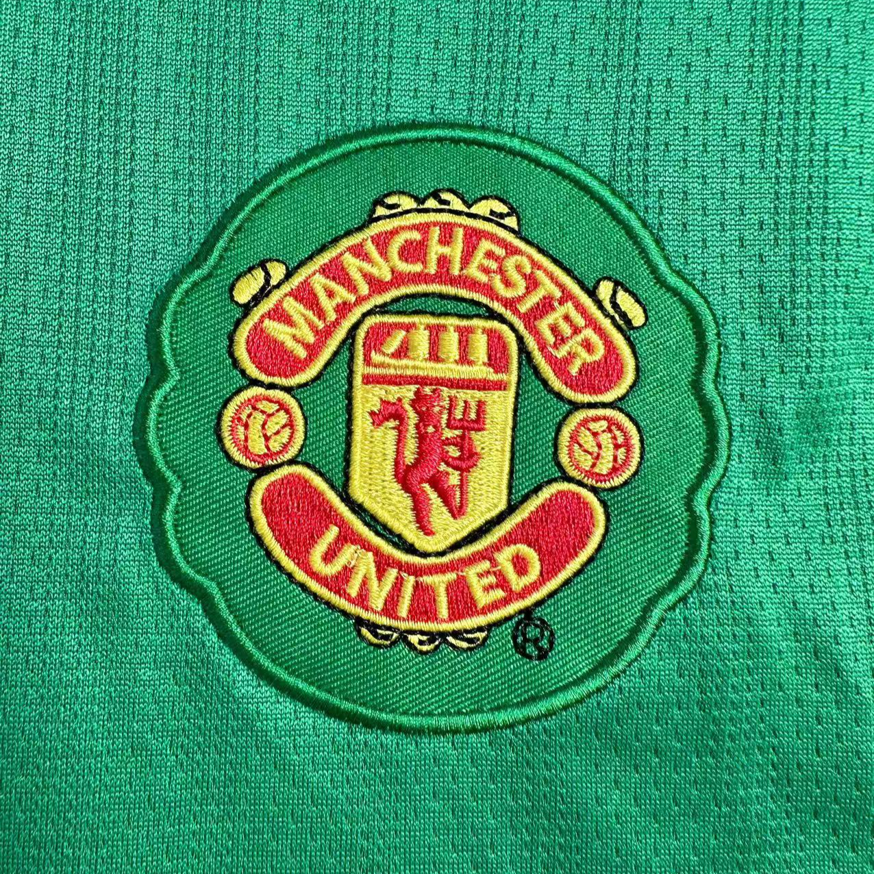 Retro Man United 07/08 Goalkeeper Green Long Sleeves