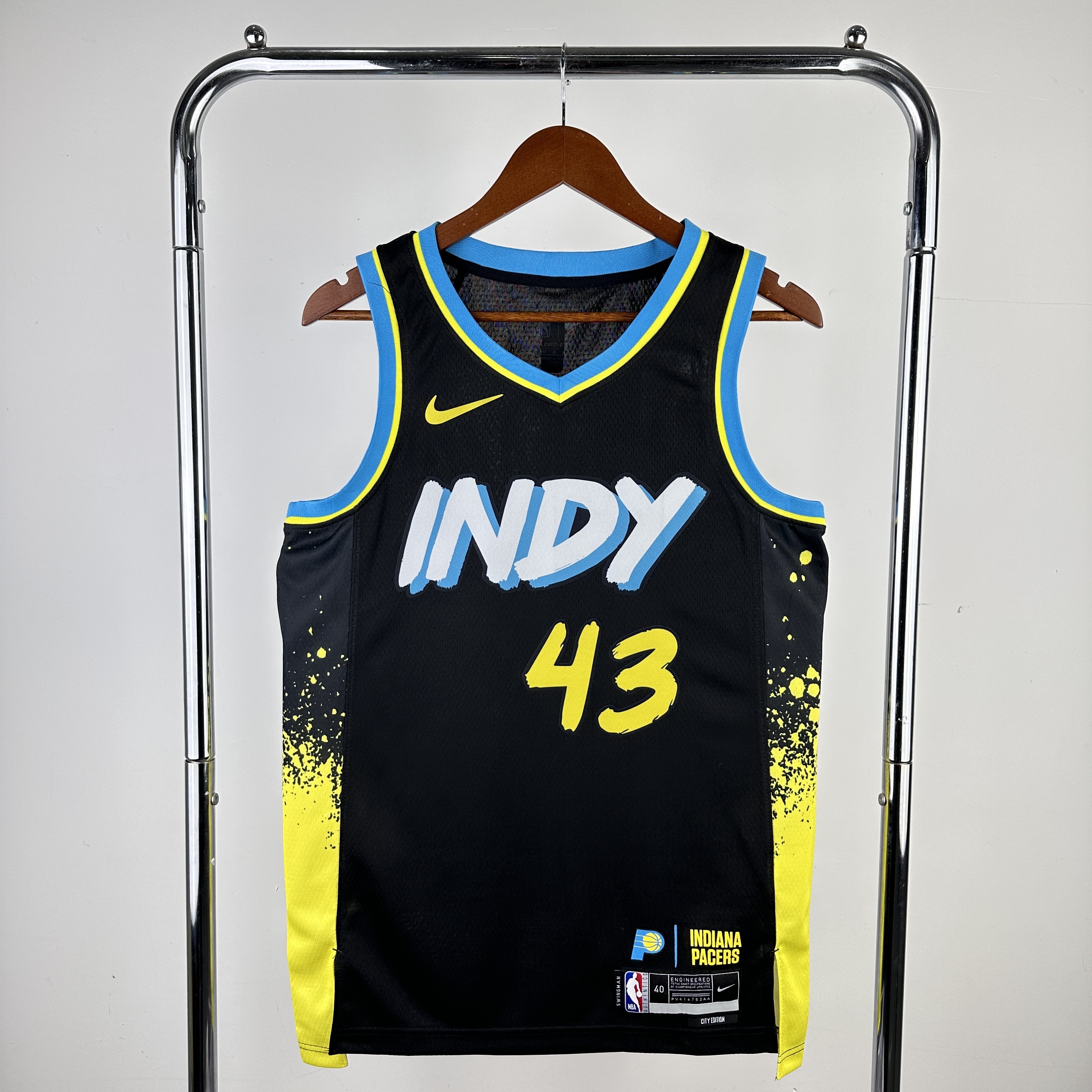 24 Season Indiana Pacers City Version  No.43 Siakam