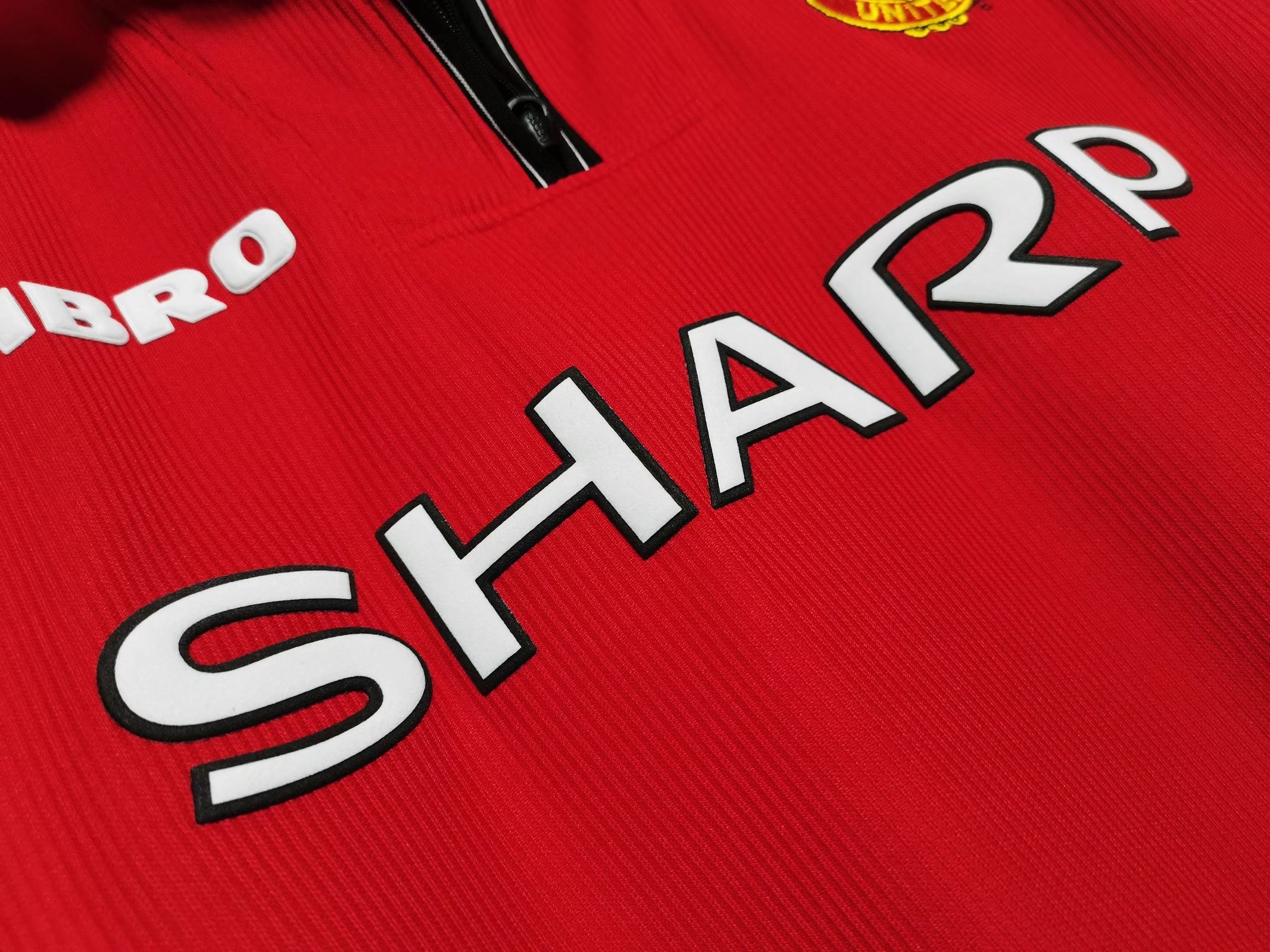 Retro  Manchester United 1998/99 Home Long Sleeves Red