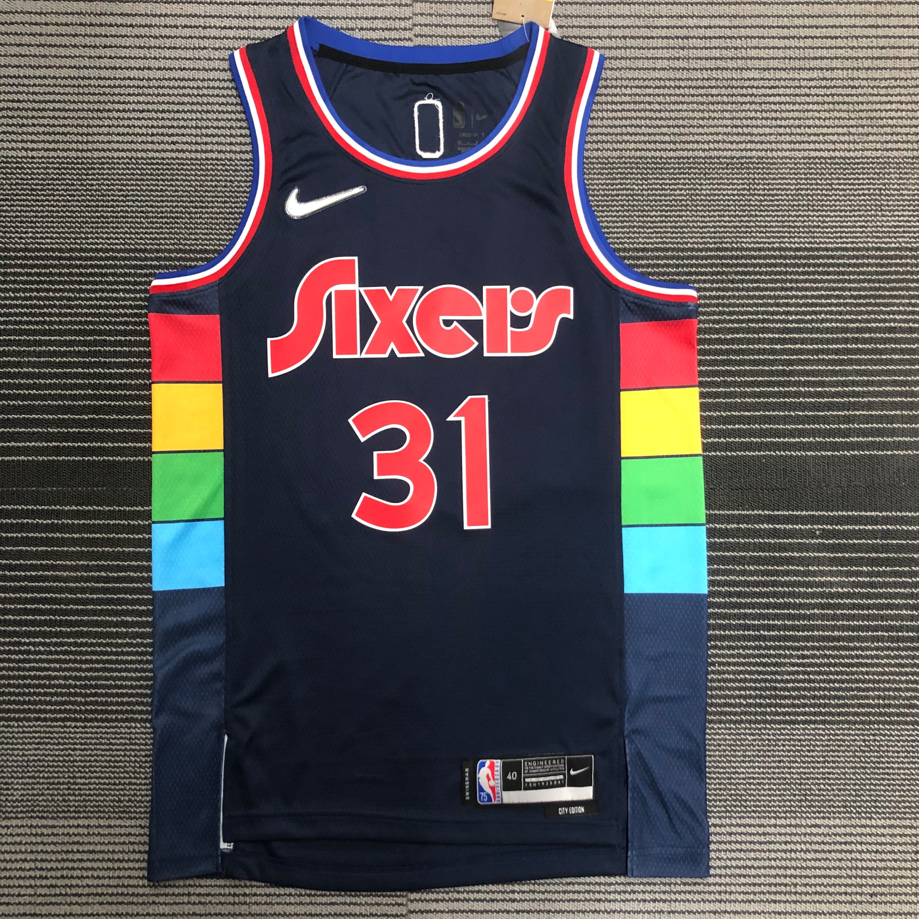 22 Season Philadelphia 76ers City Edition  #31