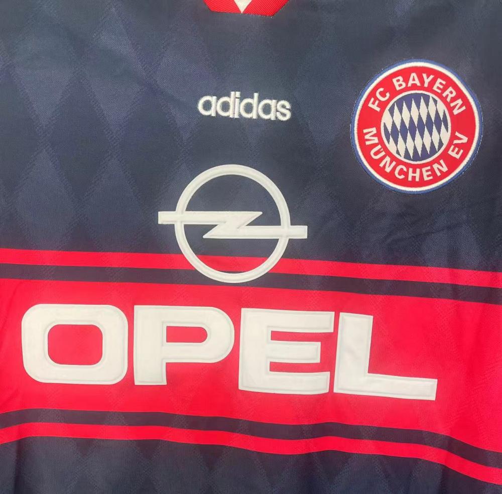 Retro 1997-99 Bayern Munich Home long sleeves